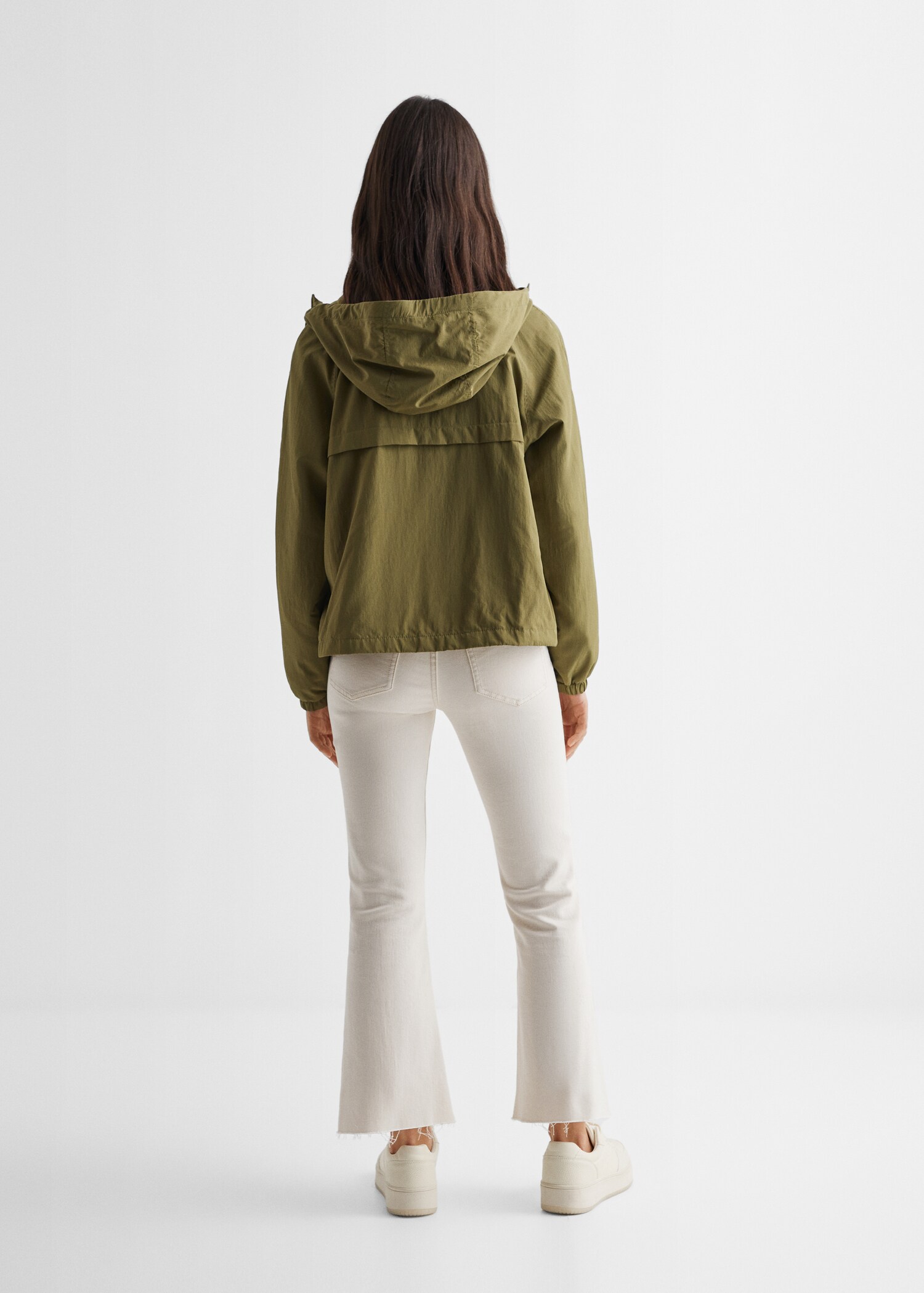 Hooded parka - Reverse of the article