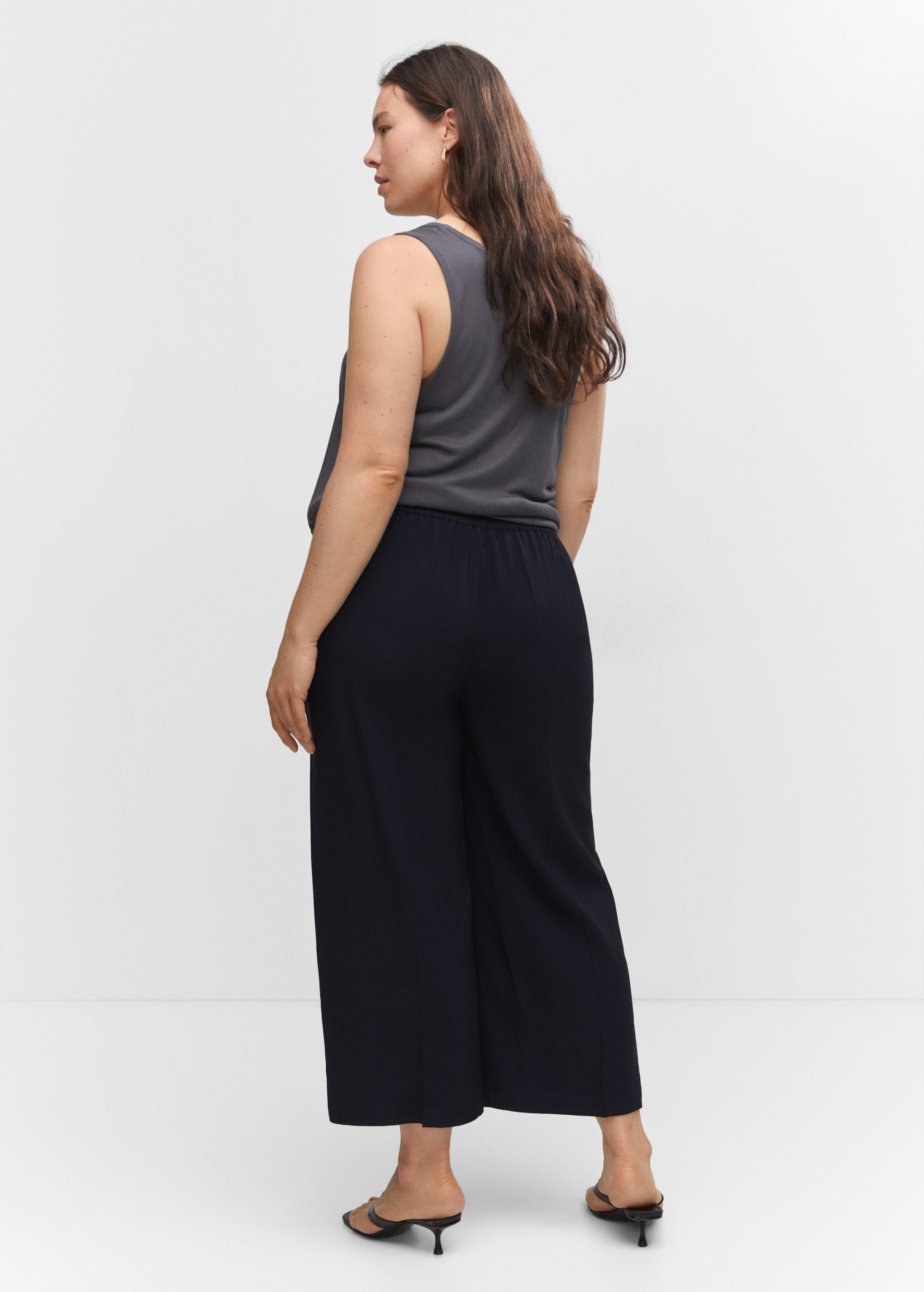 High-waist palazzo pants - Details of the article 4