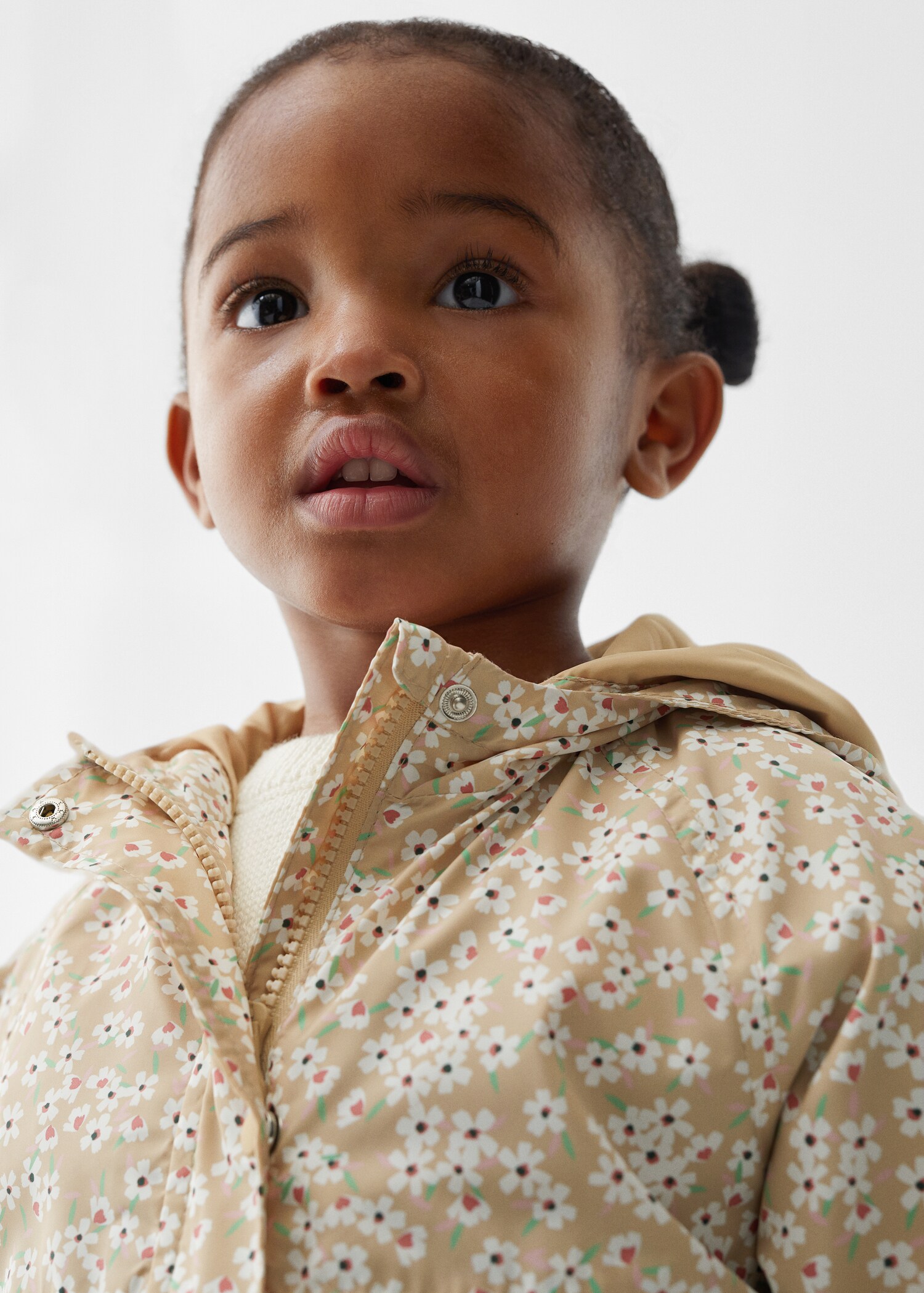 Jacke mit Blumen-Print - Rückseite des Artikels