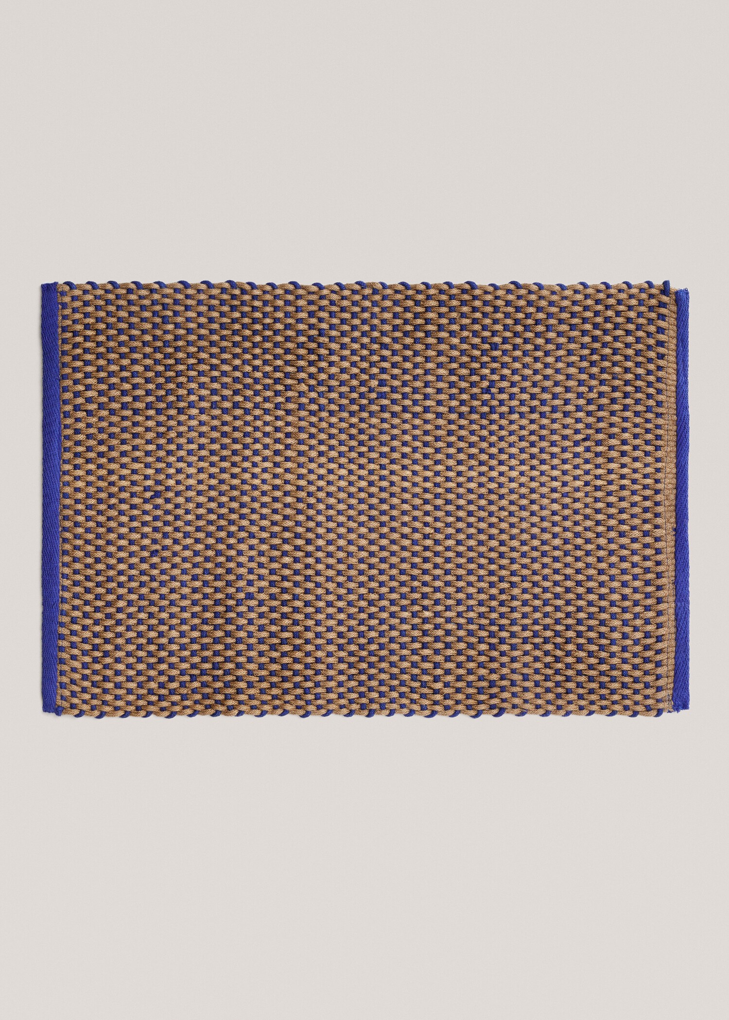Jute and cotton carpet 60x90cm - Article without model