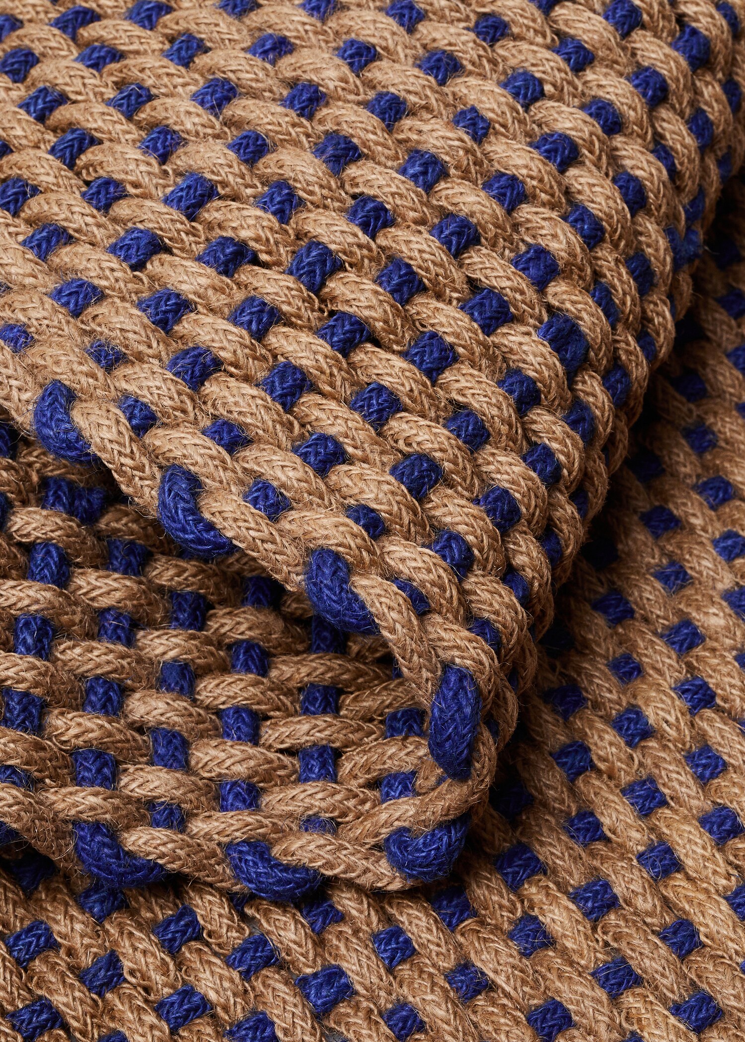 Jute and cotton carpet 60x90cm - Details of the article 1