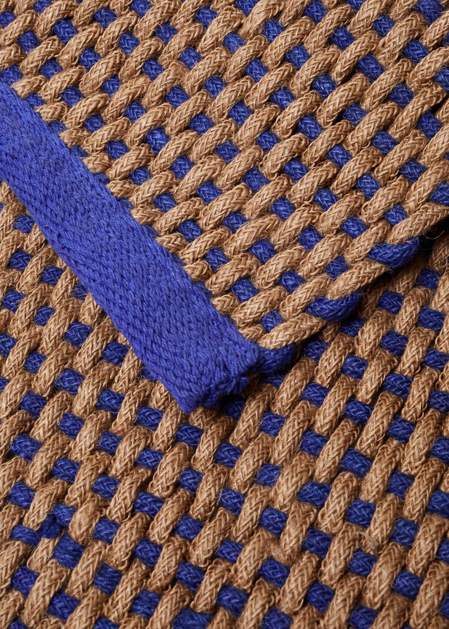 Jute and cotton carpet 60x90cm - Details of the article 2