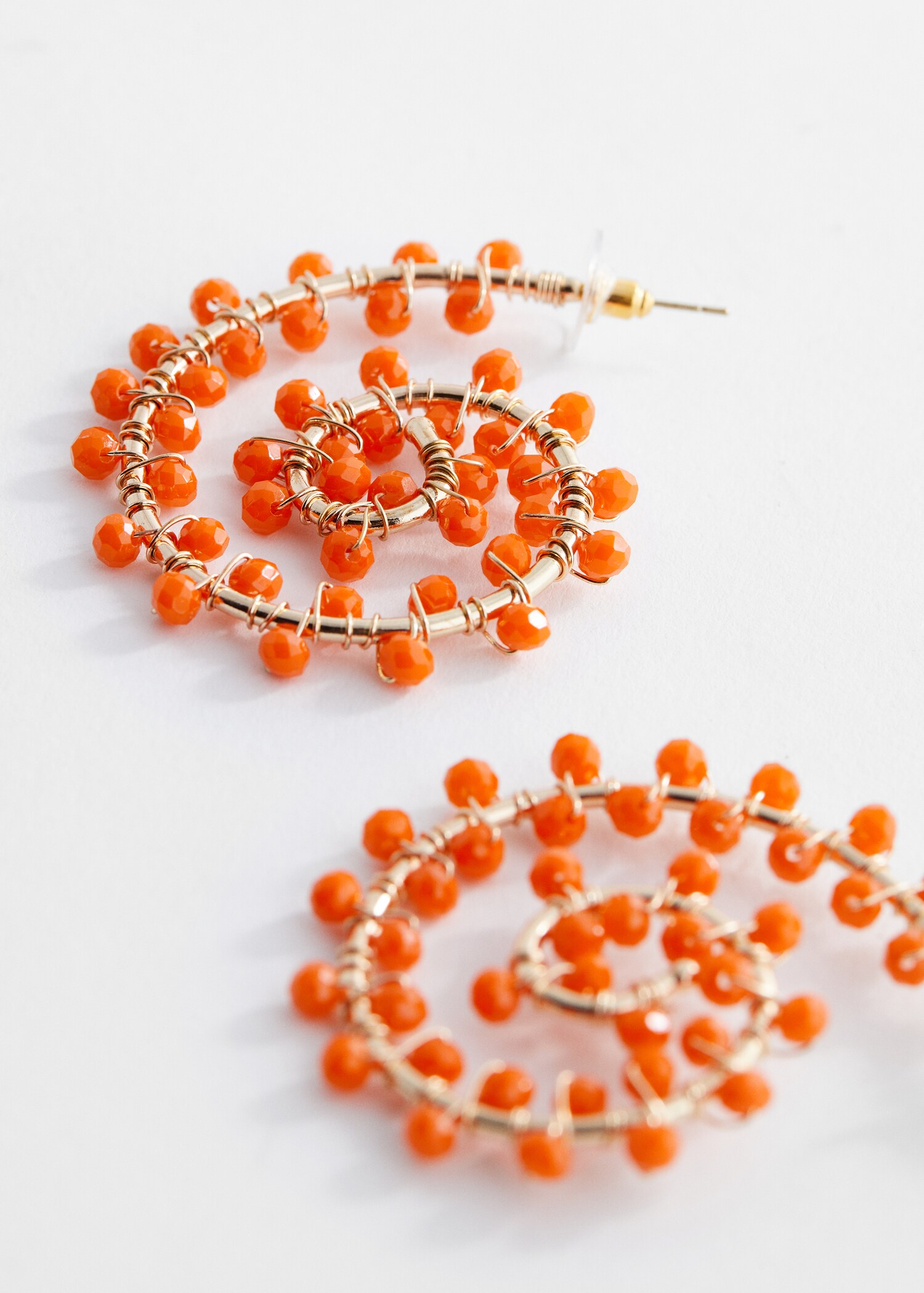 Spiral hoop earrings - تفاصيل المنتج 1