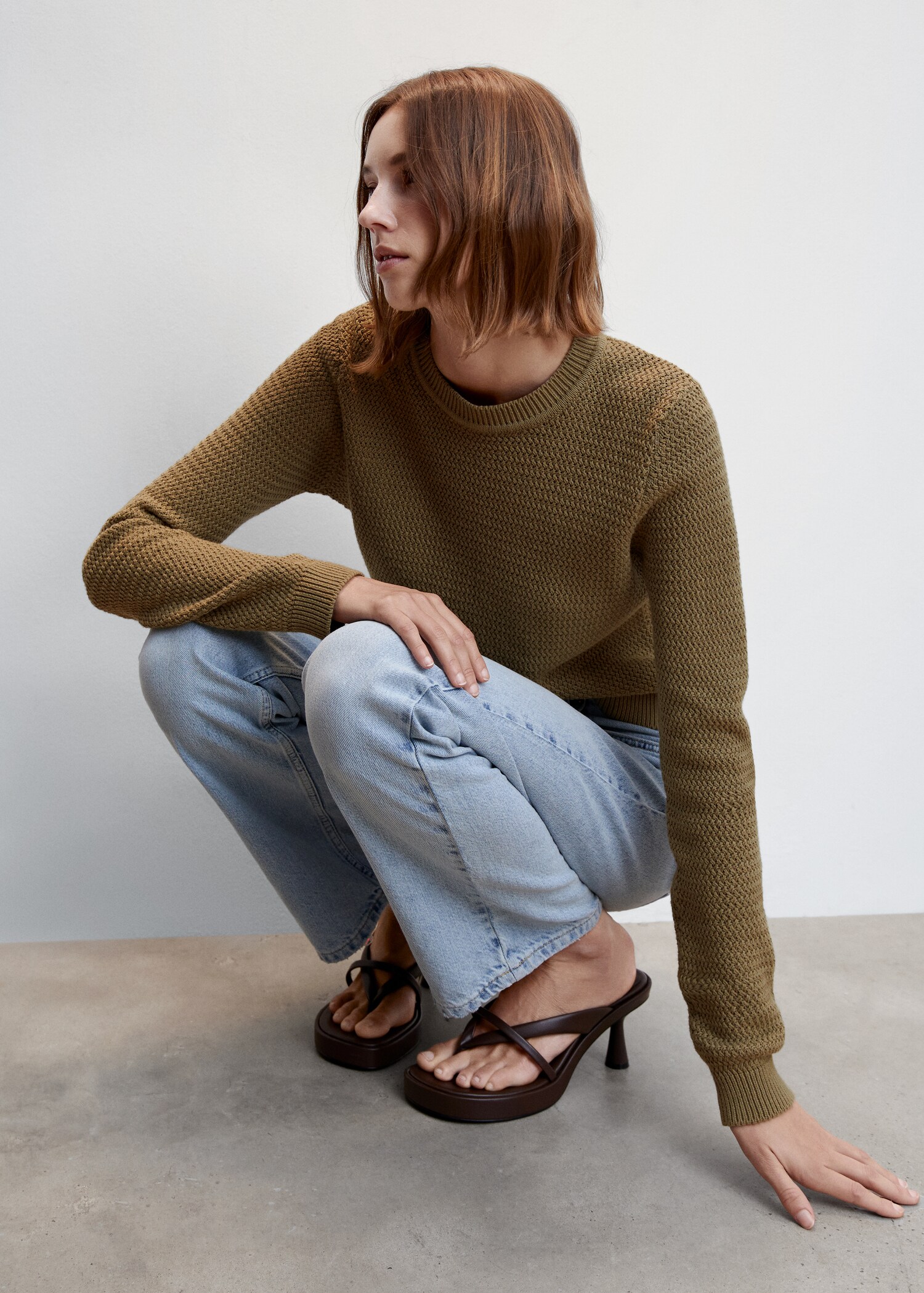 Pull-over jaspé coton - Détail de l'article 2