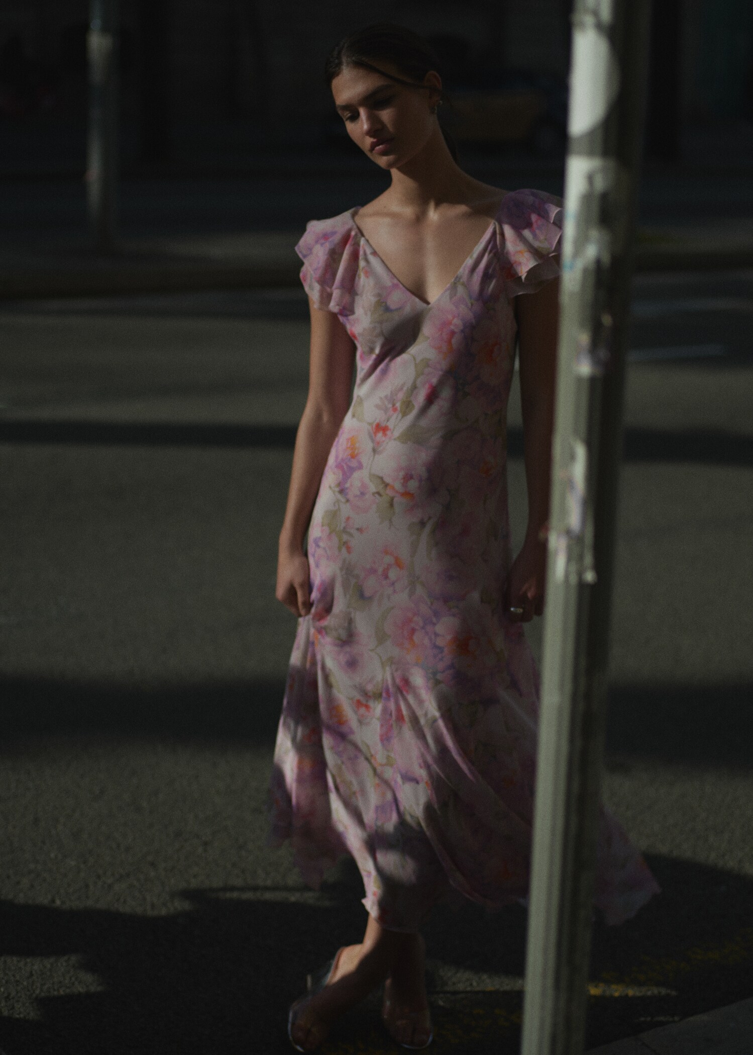 Robe à fleurs volantée - Détail de l'article 6