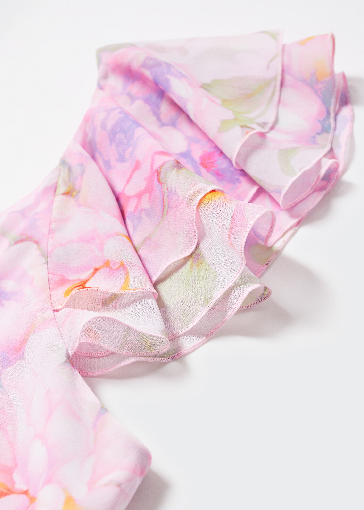Robe à fleurs volantée - Détail de l'article 8