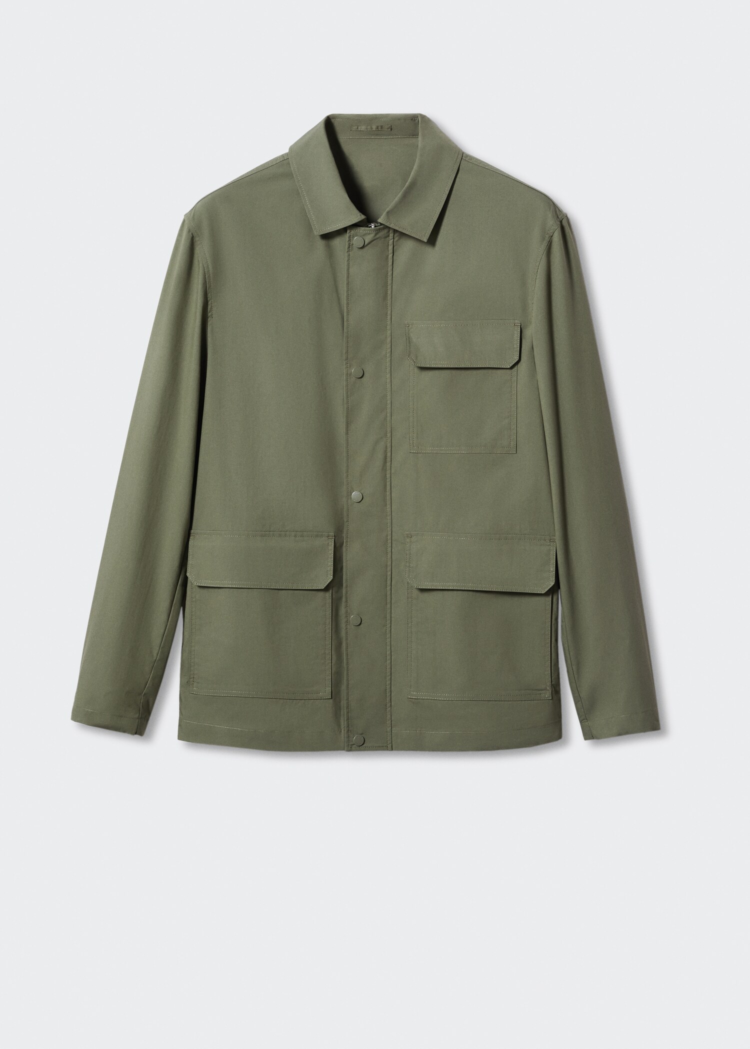 Light cotton jacket with pockets - Article without model