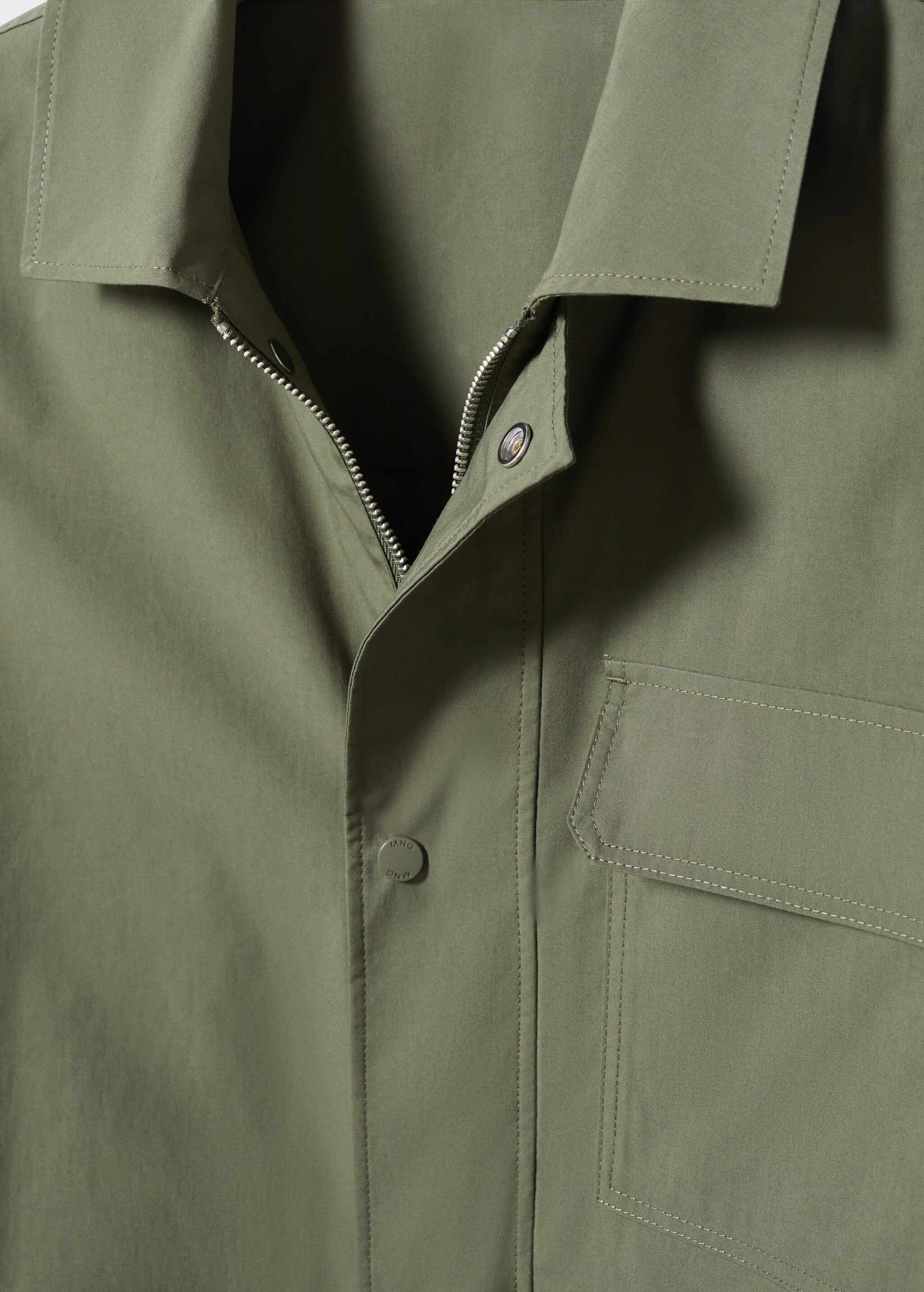 Light cotton jacket with pockets - Details of the article 8