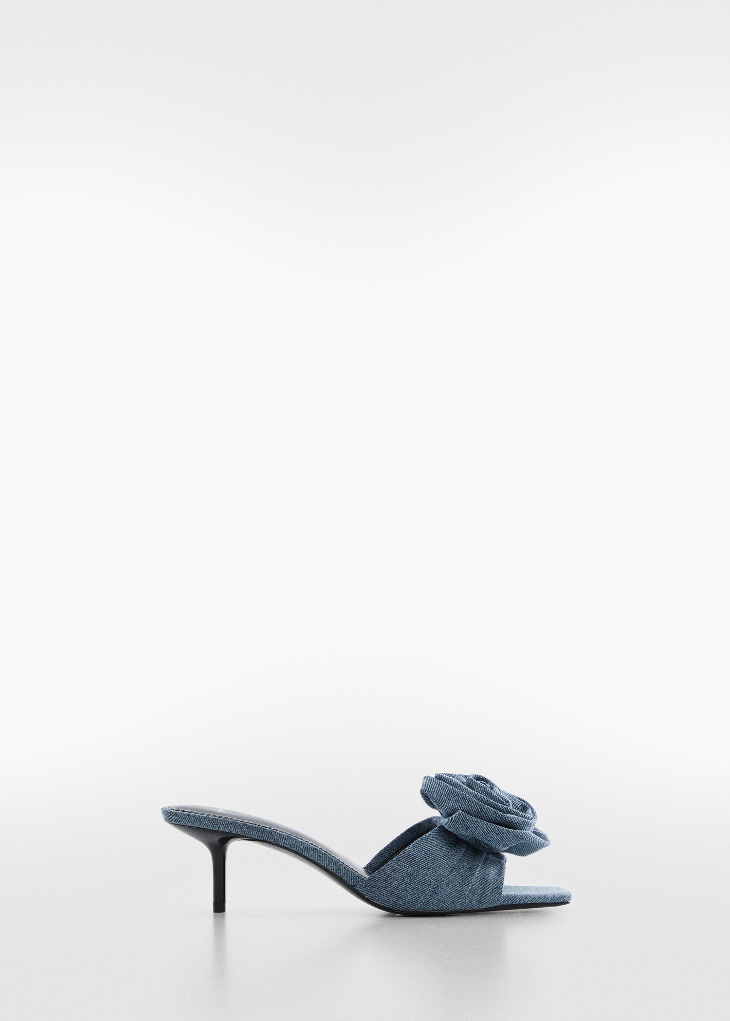 Floral denim sandals - Article without model