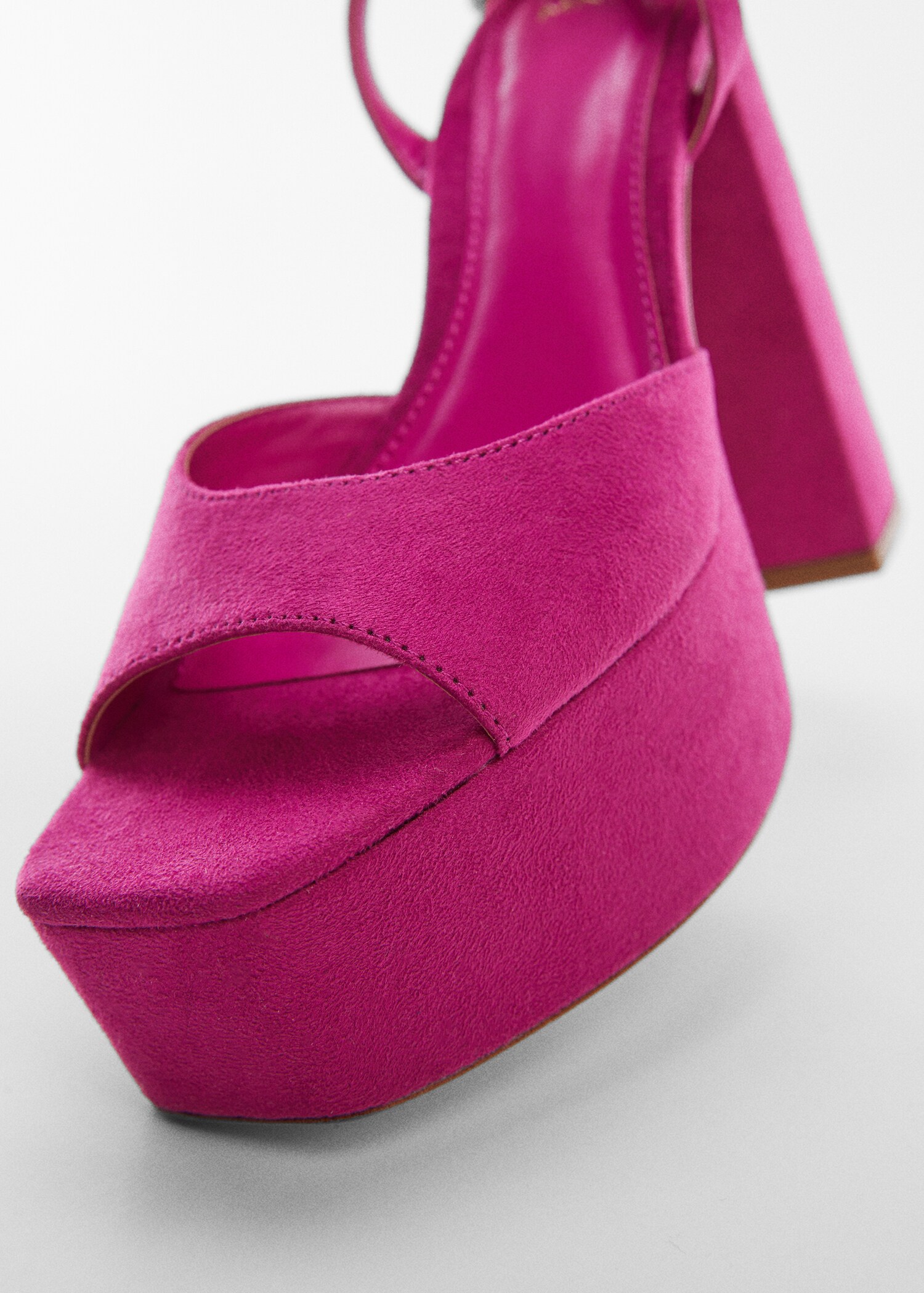 Platform ankle-cuff sandals - Details of the article 1