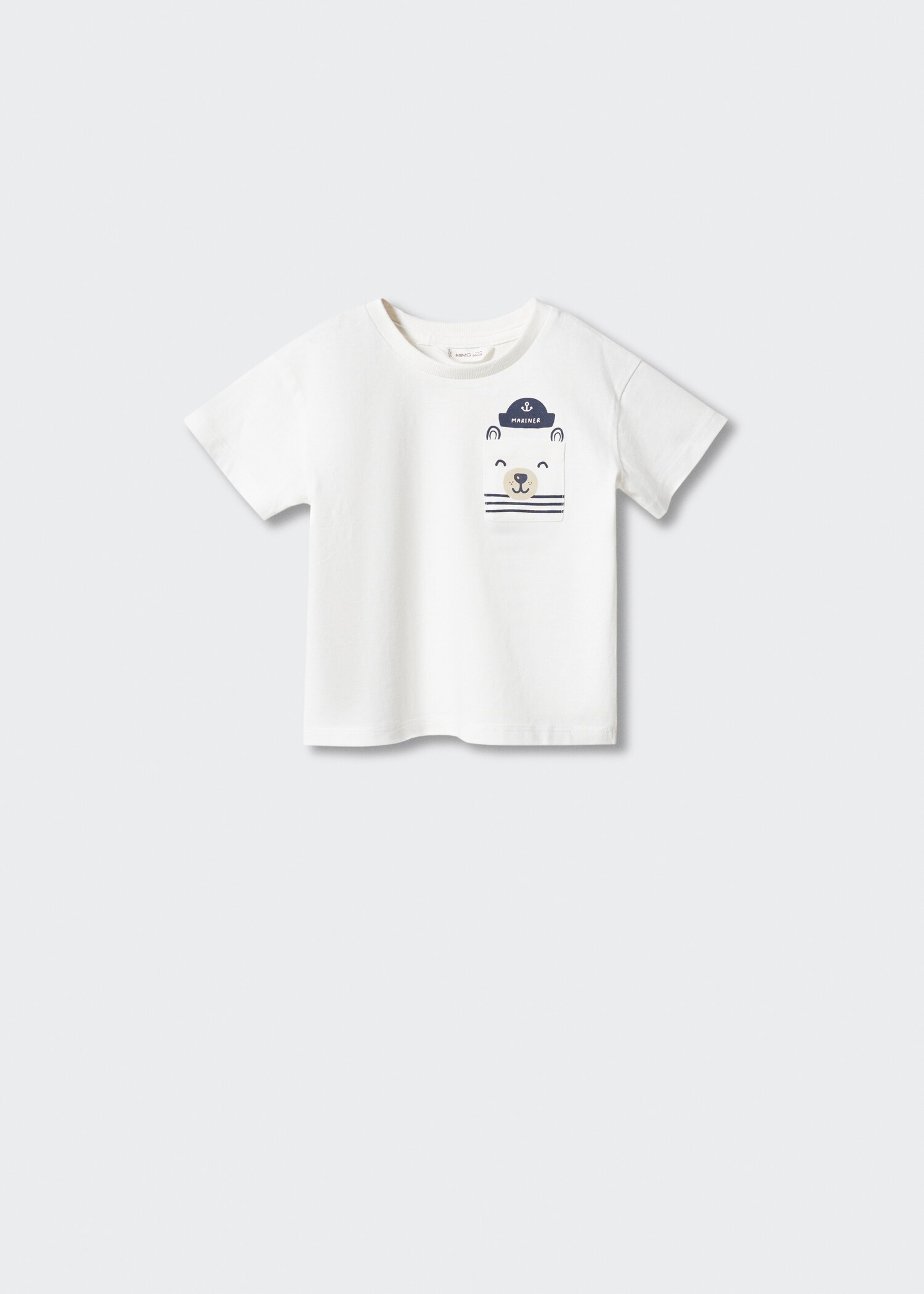 Tricou din bumbac cu desen - Articol fără model