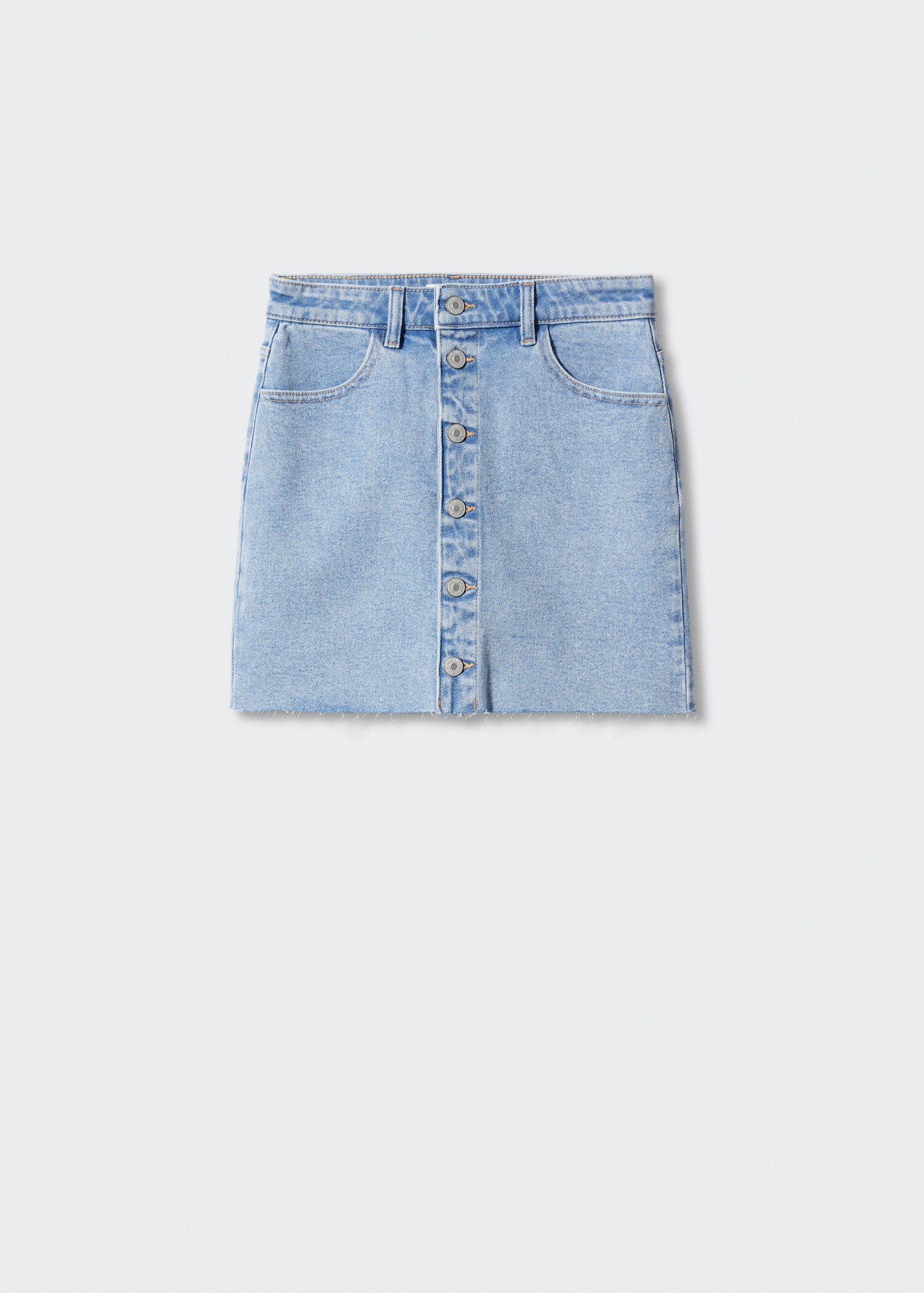 Φούστα μίνι denim - Προϊόν χωρίς μοντέλο