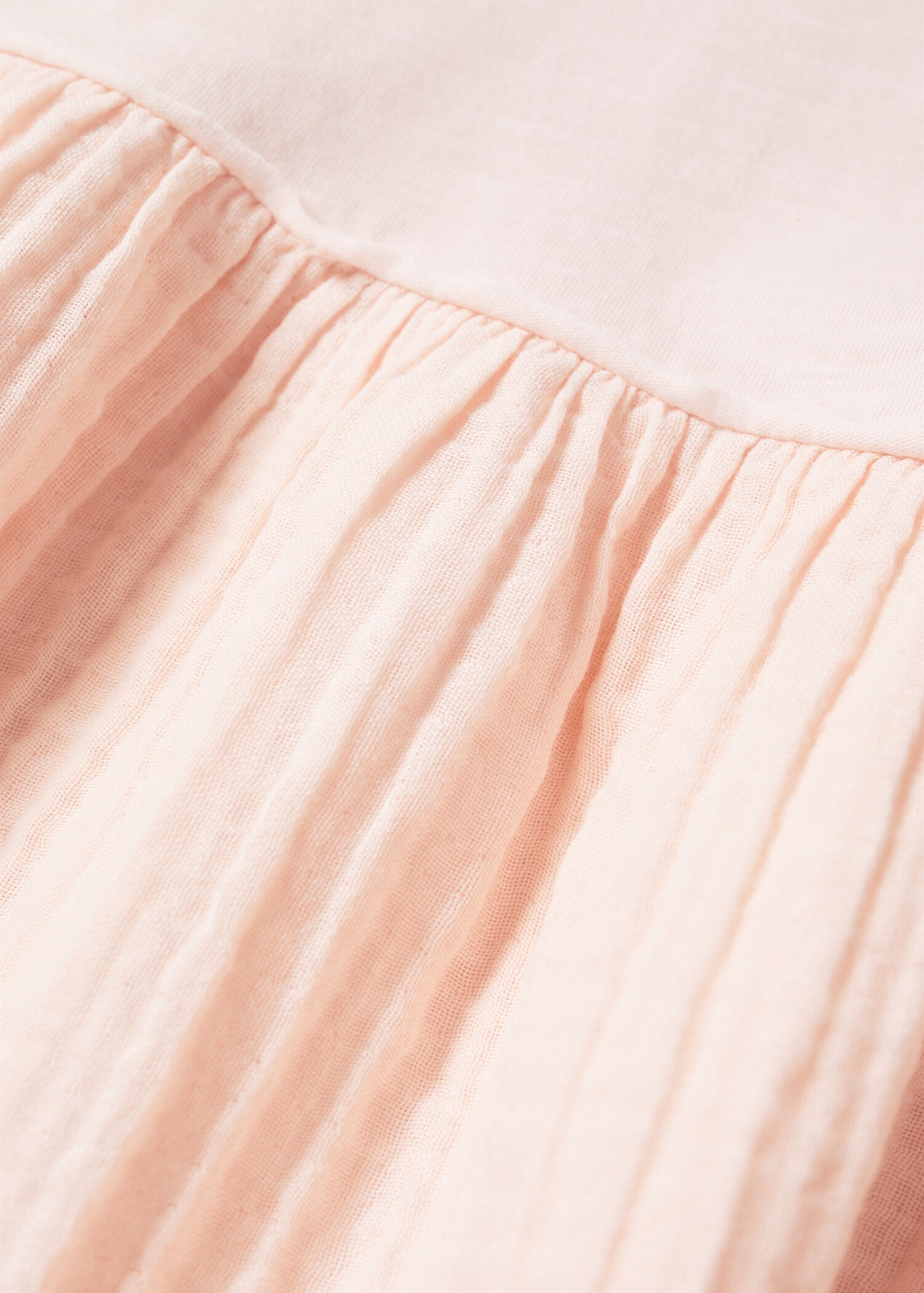 Pleated detail T-shirt - Details of the article 8