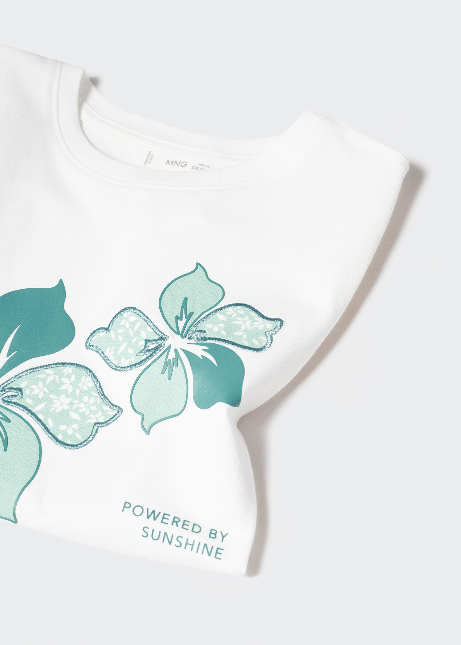 Printed cotton-blend T-shirt - Details of the article 8