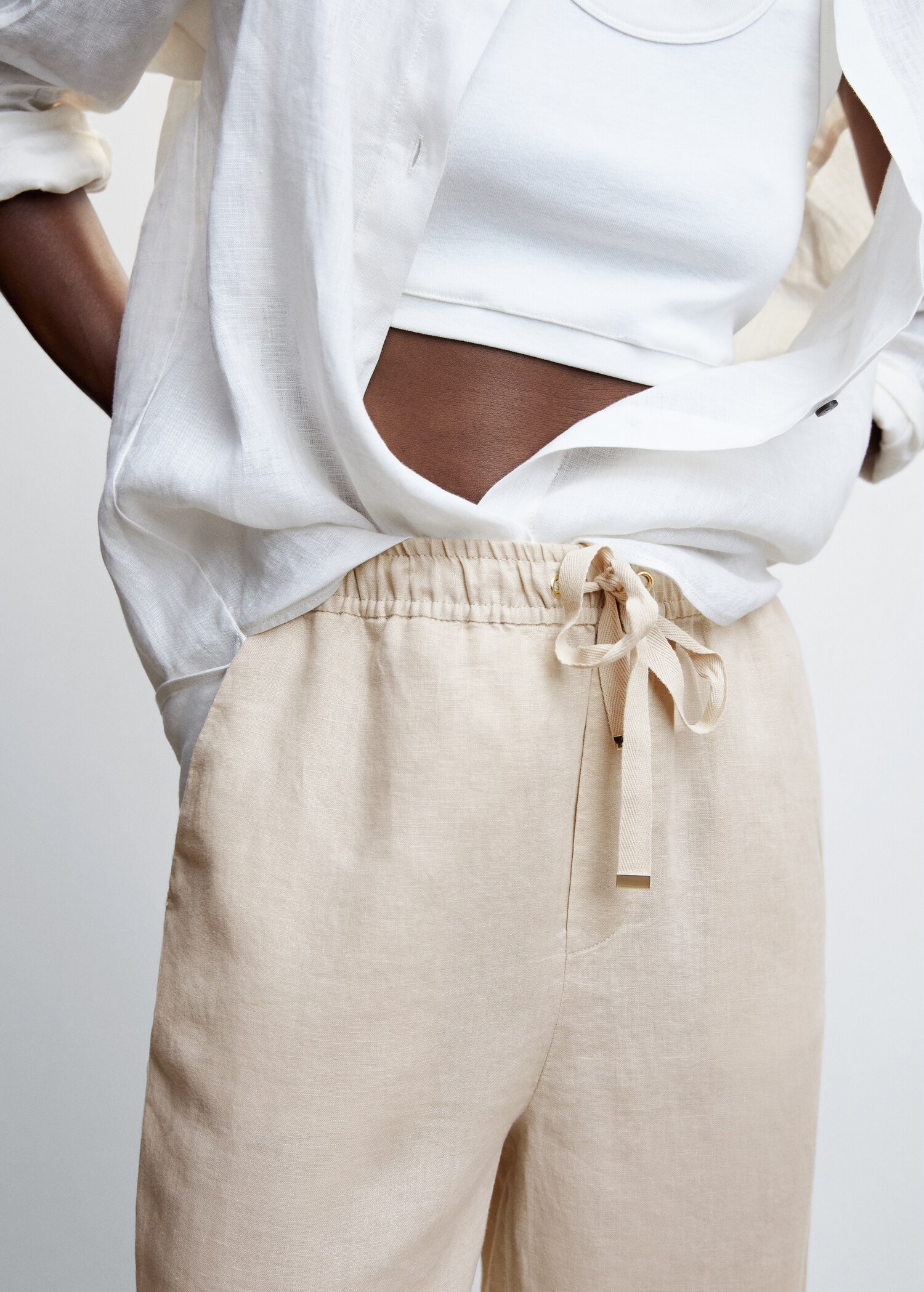 Pantalón 100% lino - Detalle del artículo 6