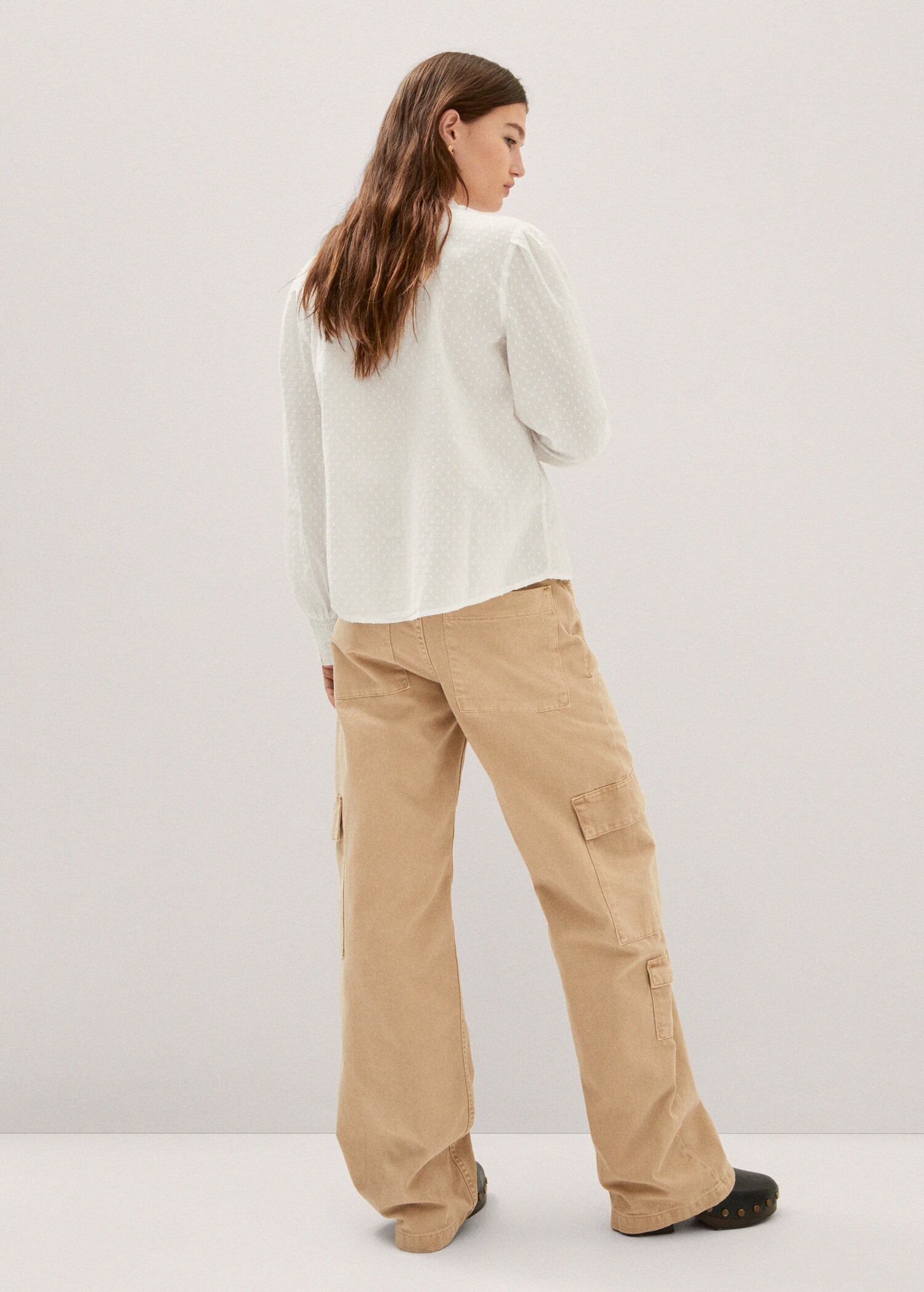 Blusa plumeti volantes - Reverso del artículo