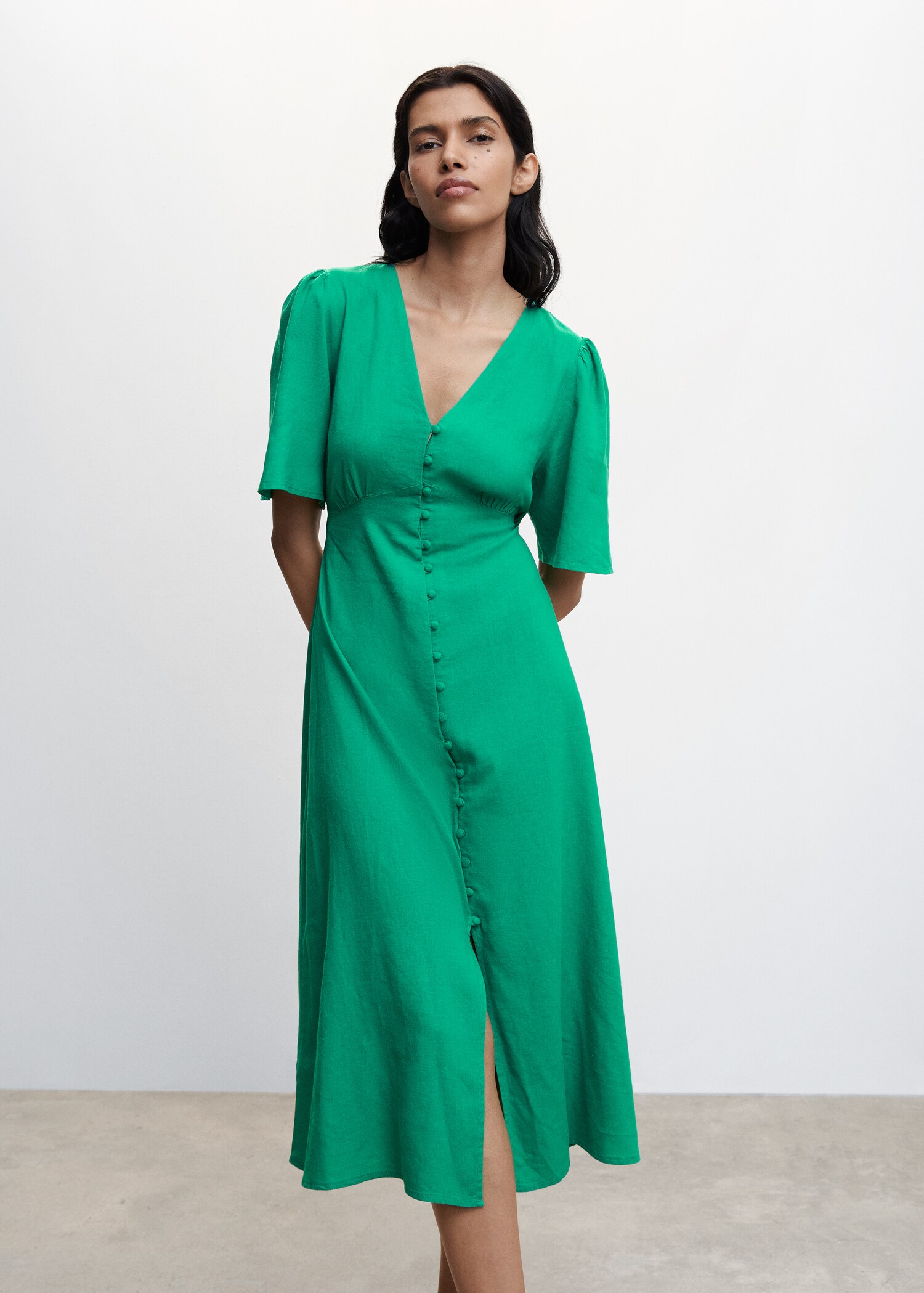 Mango Outlet Vestido Lino Botones Mango Mango Linen Mix Button Through Straight Fit Mini Dress In Mango Outlet Vestido Lino Botones Mango Mango Linen Mix Button Through Straight Fit Mini Dress In