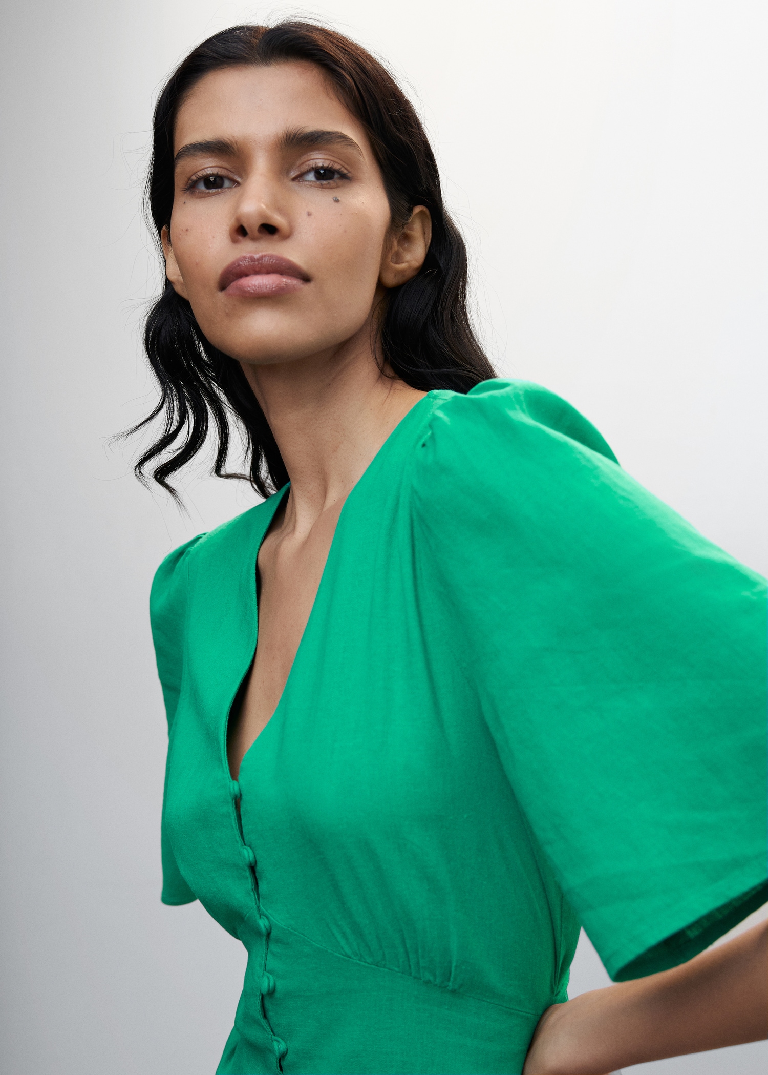 Robe lin boutons - Détail de l'article 2