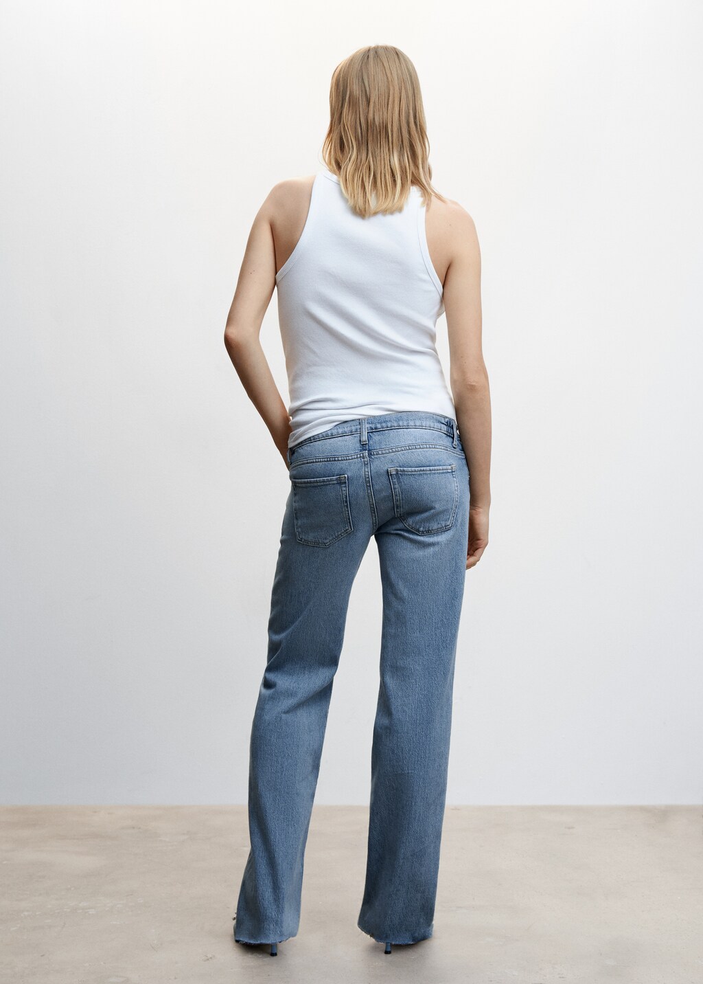 Jeans wideleg premama