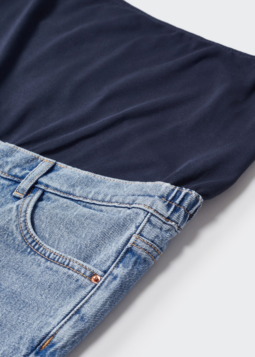 Jeans rectos premama
