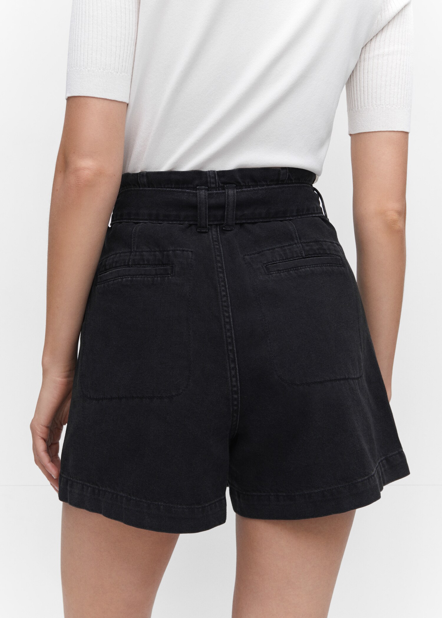 Short jean paperbag - Détail de l'article 6