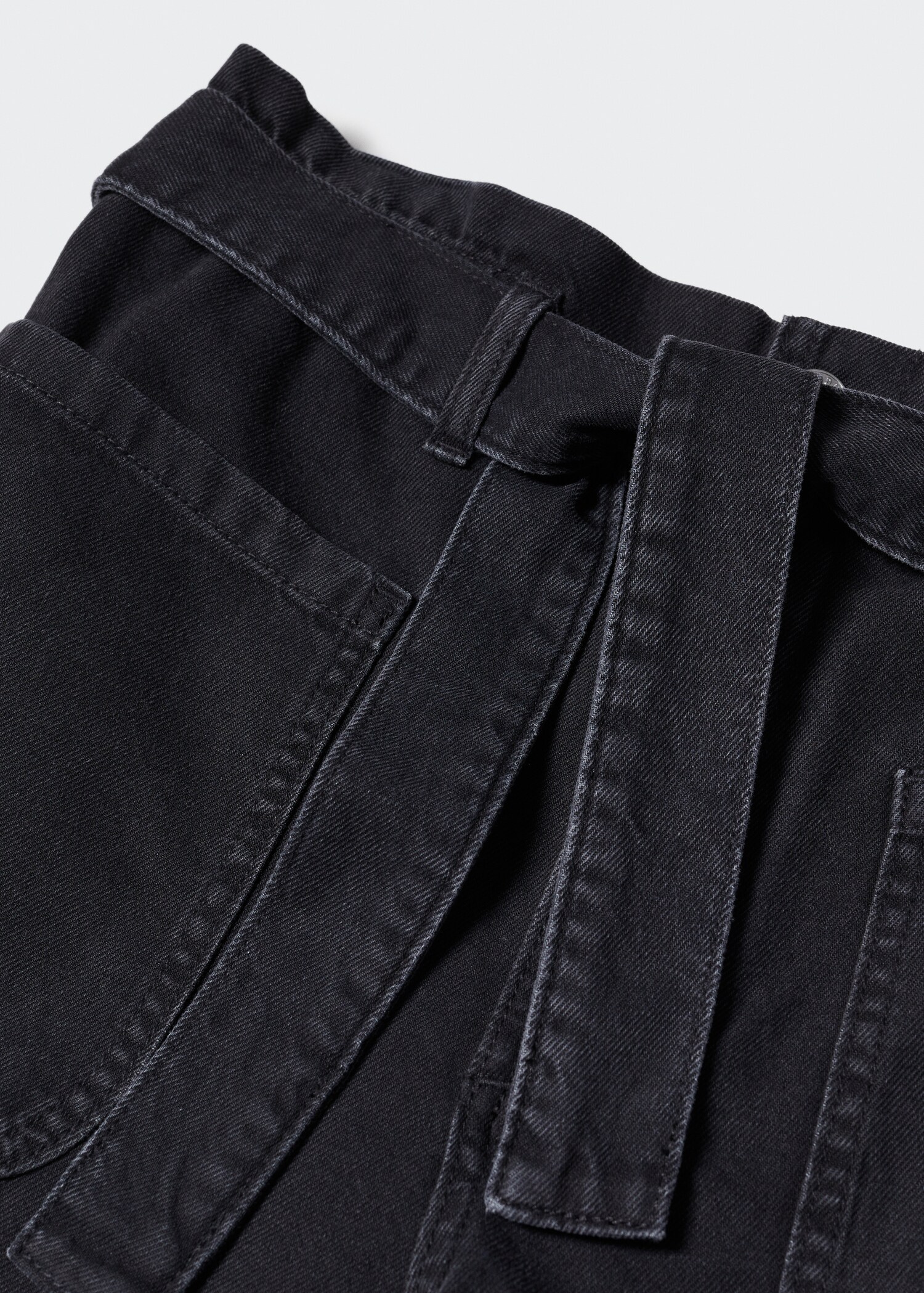 Short jean paperbag - Détail de l'article 8