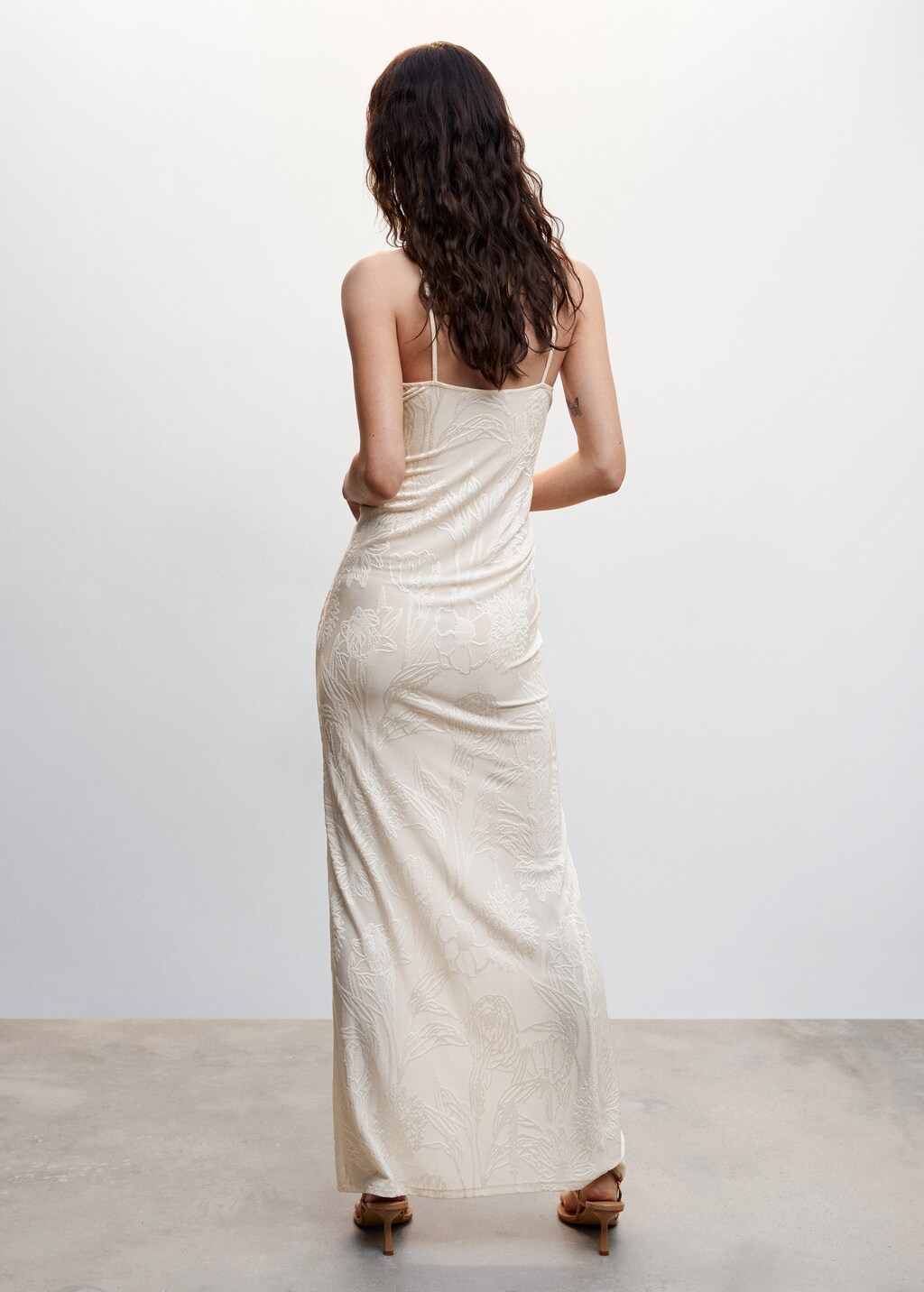 Knot dress with opening - Women | MANGO Niger