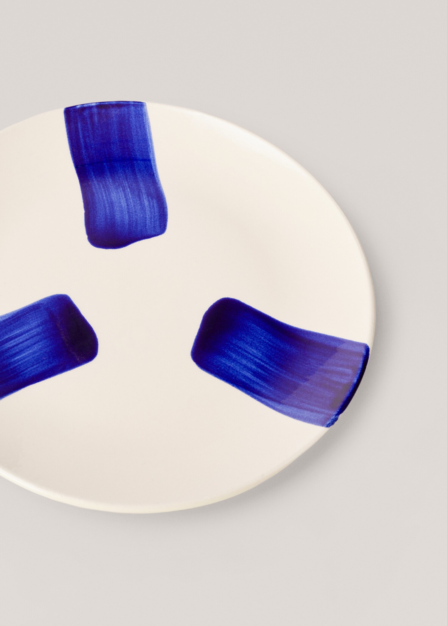 Blue streak dessert plate - Детальніше про товар 1