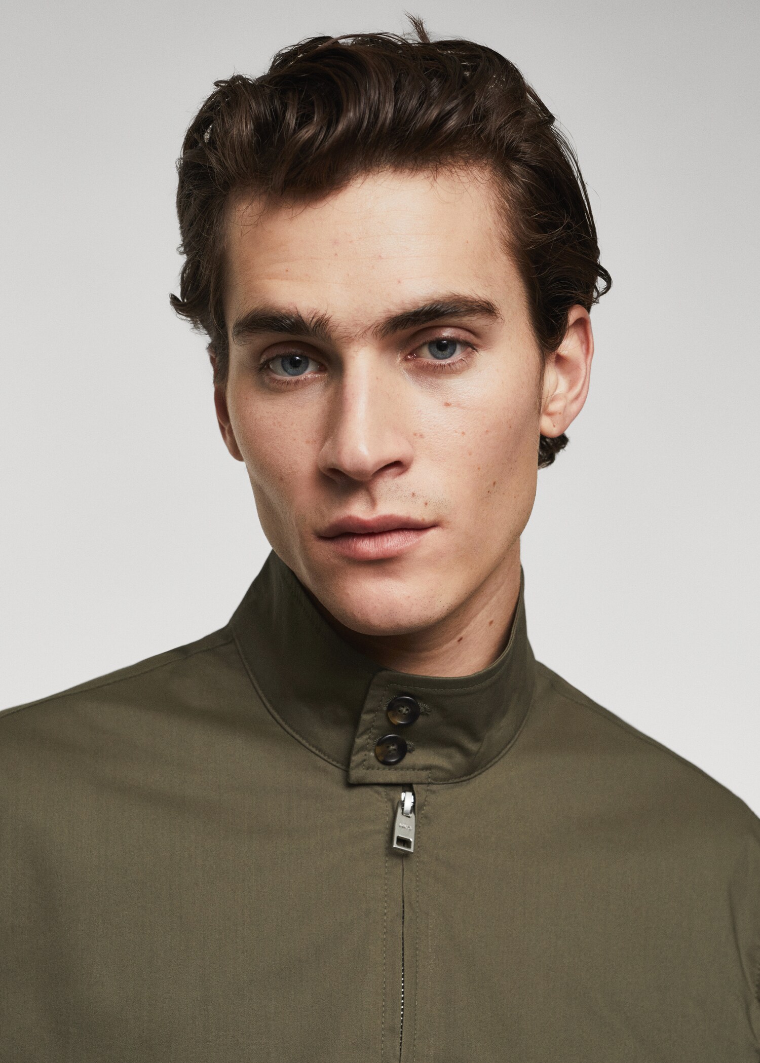 Lightweight fabric bomber jacket - Details of the article 1