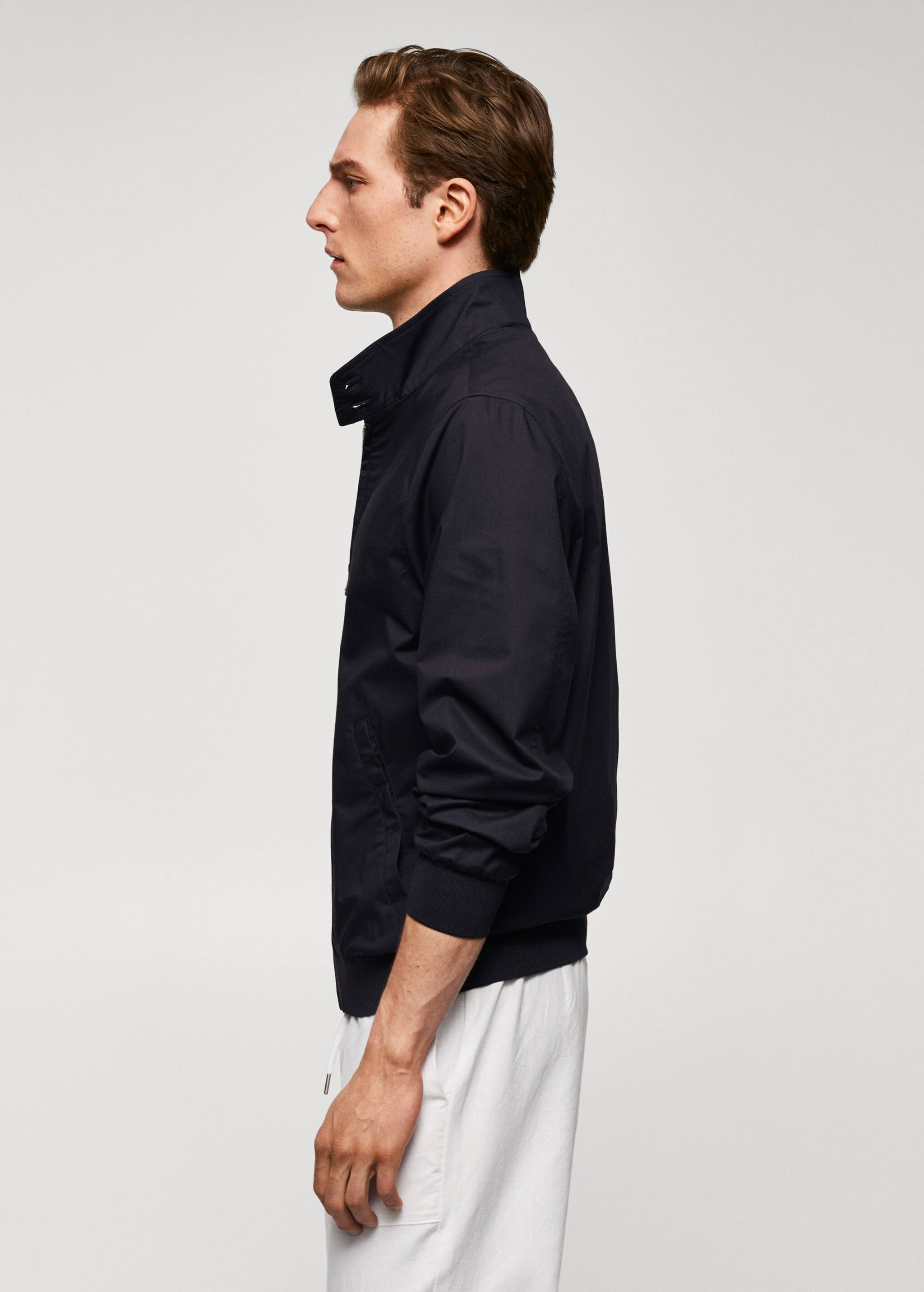 Lightweight fabric bomber jacket - Details of the article 2
