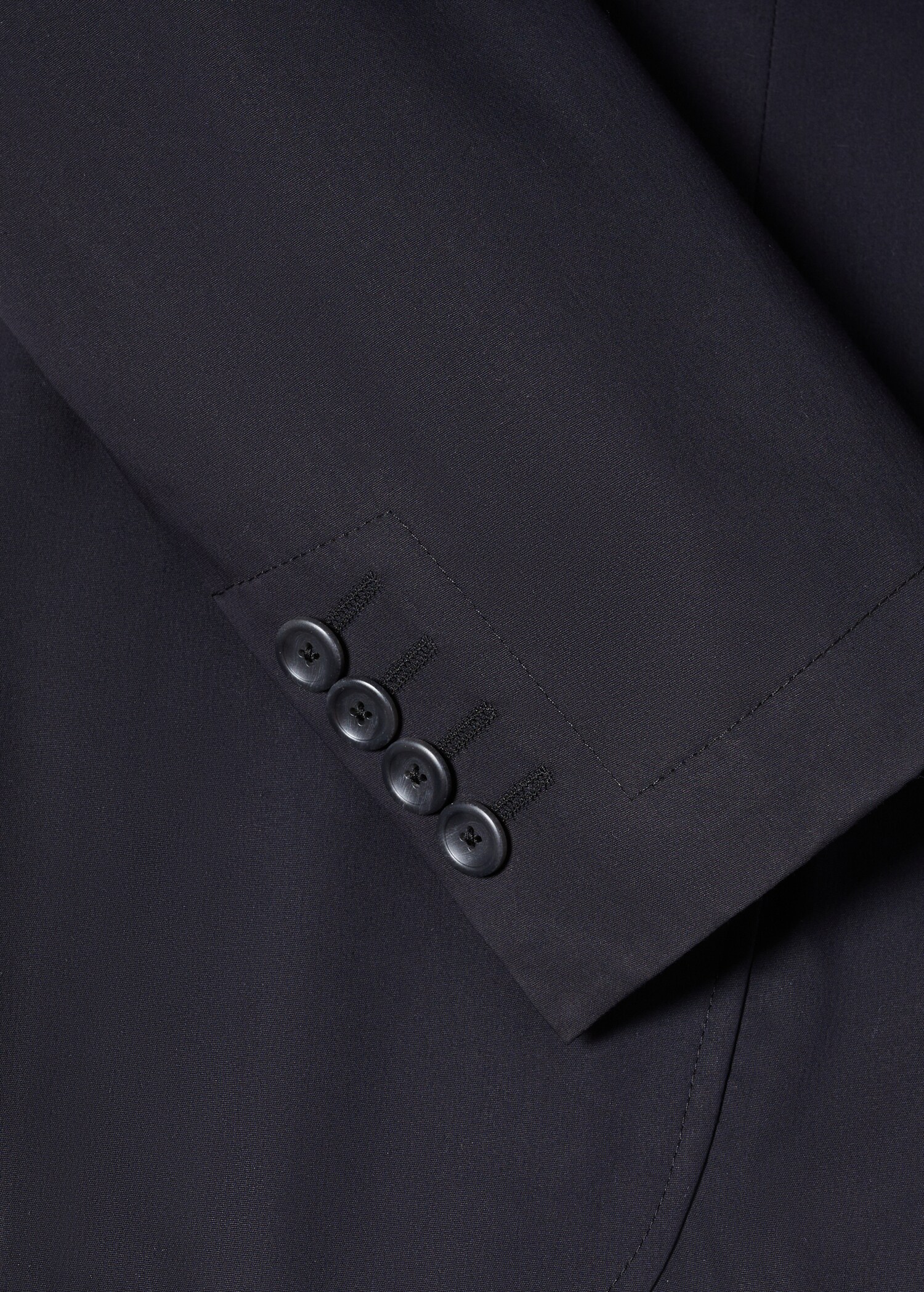 Sacou de costum slim fit din bumbac - Detaliu al articolului 8