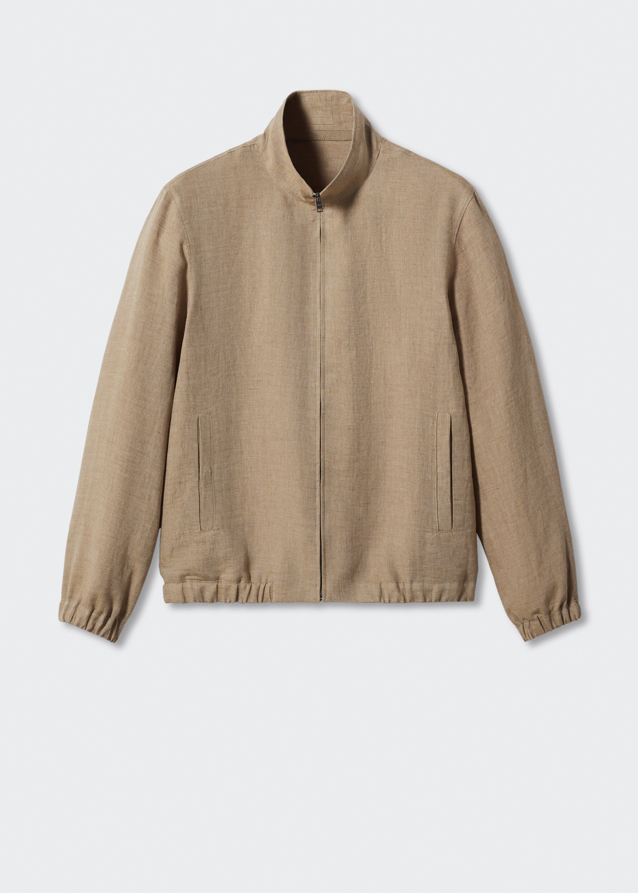 Bomber jacket 100% linen - Article without model