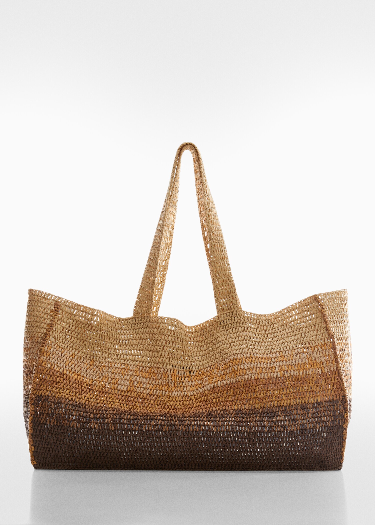 Bolso fibra natural degradado - Artículo sin modelo