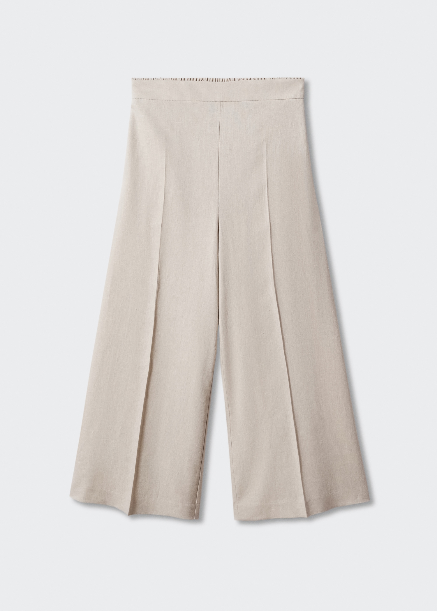 100% linen culotte pants  - Article without model
