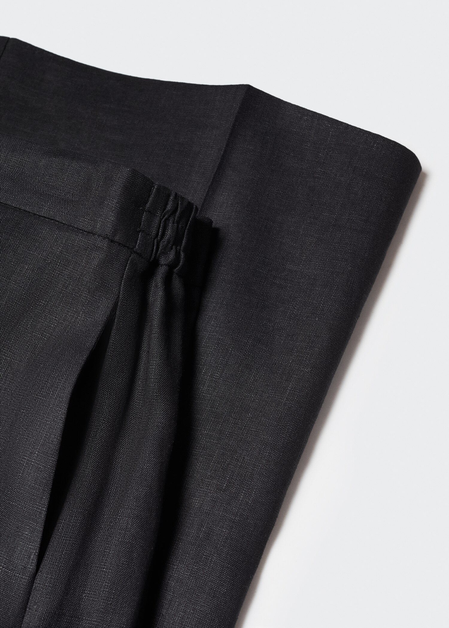 100% linen culotte pants  - Details of the article 8