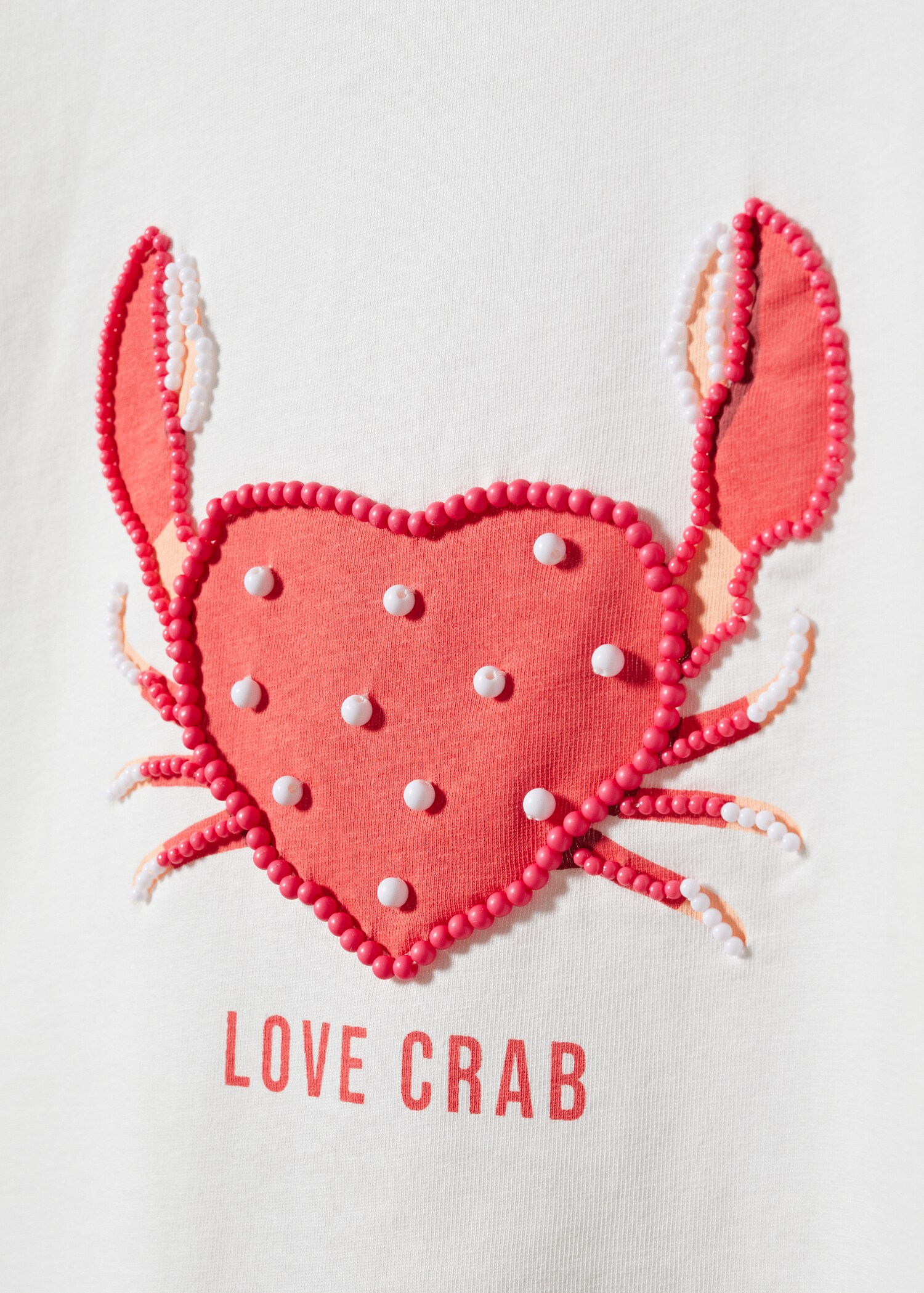 Print textured t-shirt - Details of the article 8