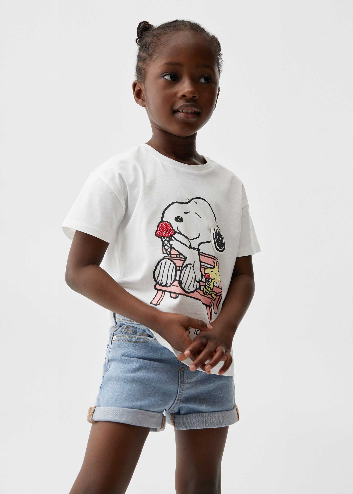 Snoopy printed t-shirt Kids MANGO Georgia