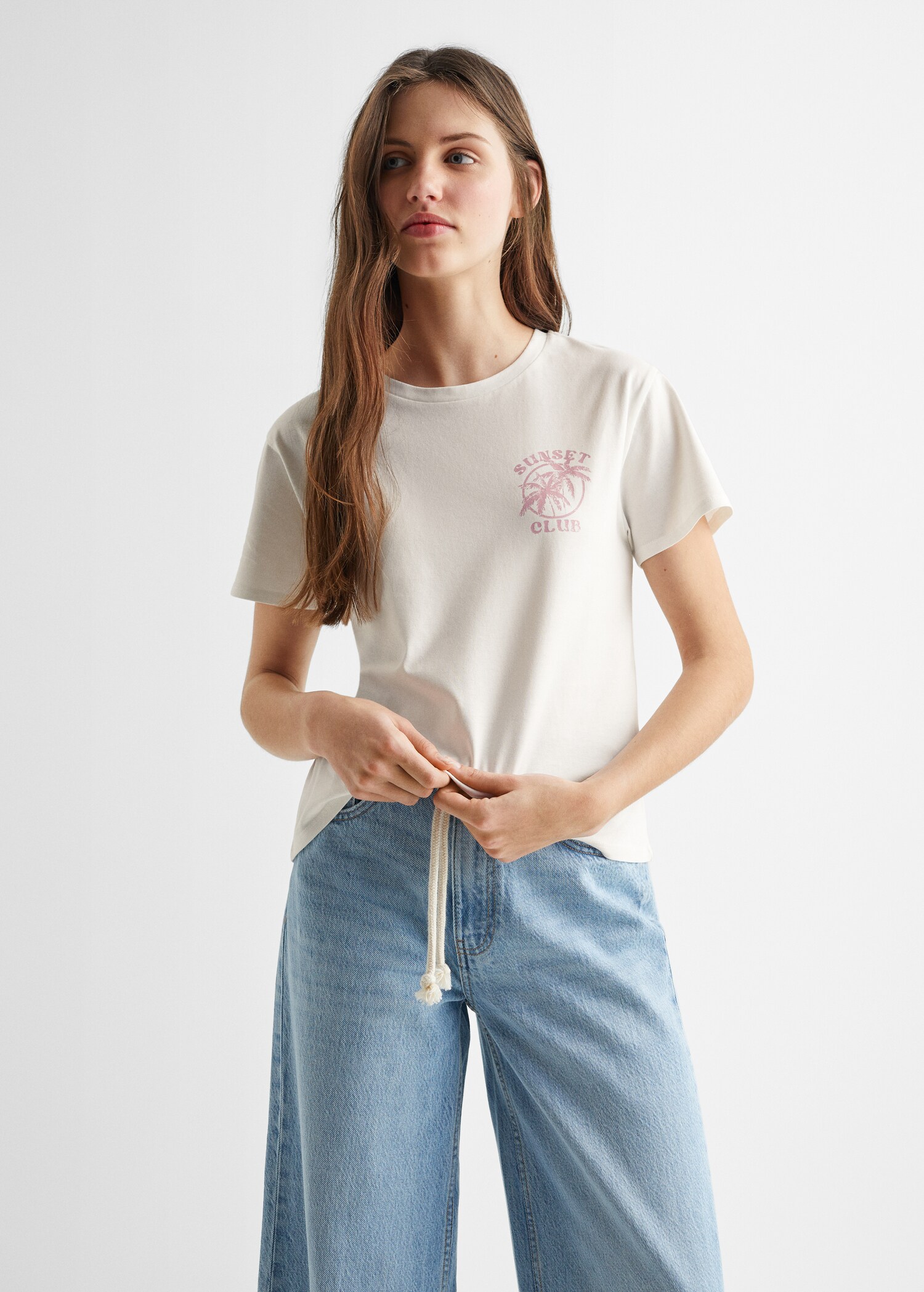 Short sleeve t-shirt - Medium plane