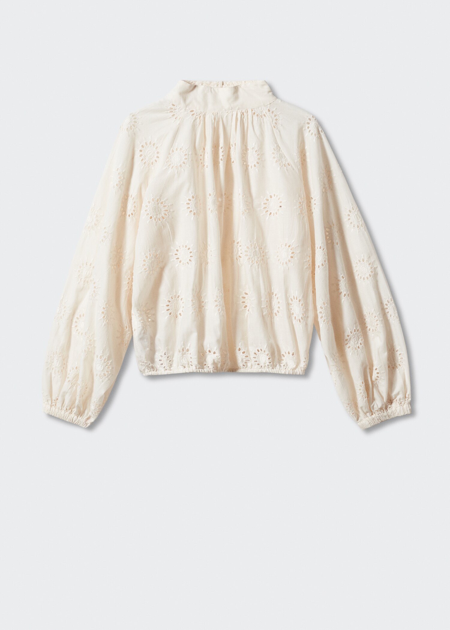Blouse ajourée brodée - Article sans modèle