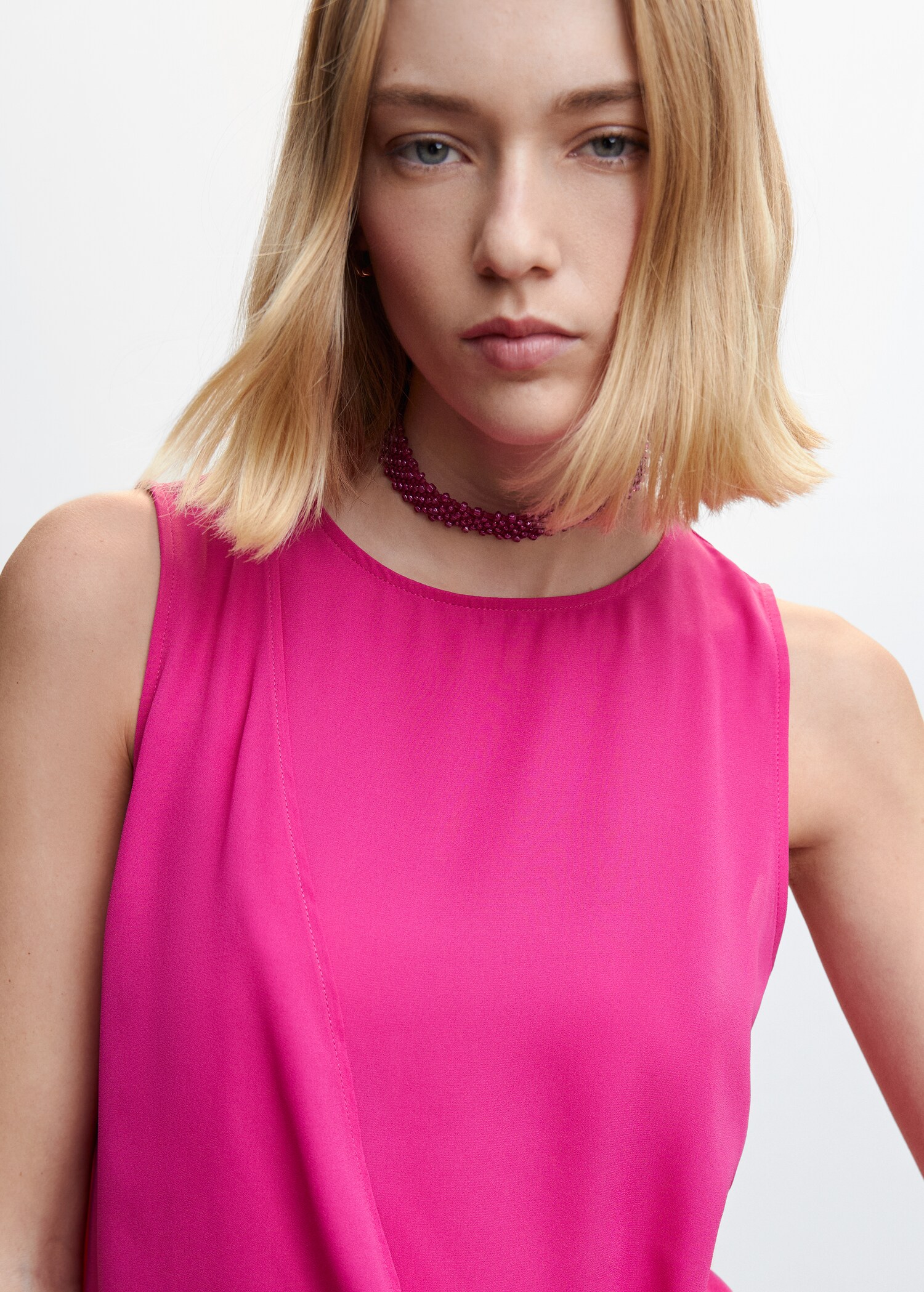 Blusa cruzada botón - Detalle del artículo 1
