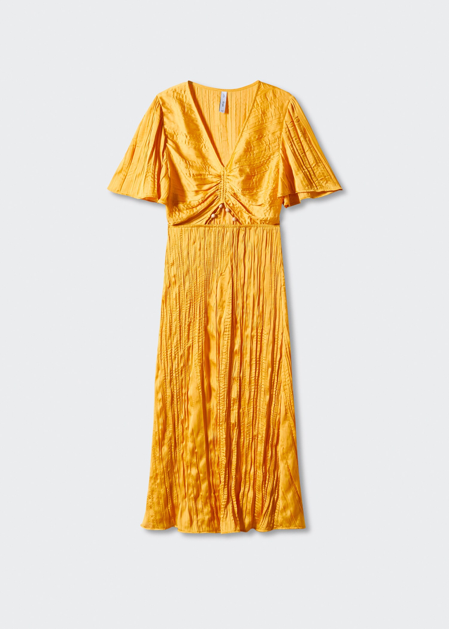 Vestido satinado abertura - Artículo sin modelo