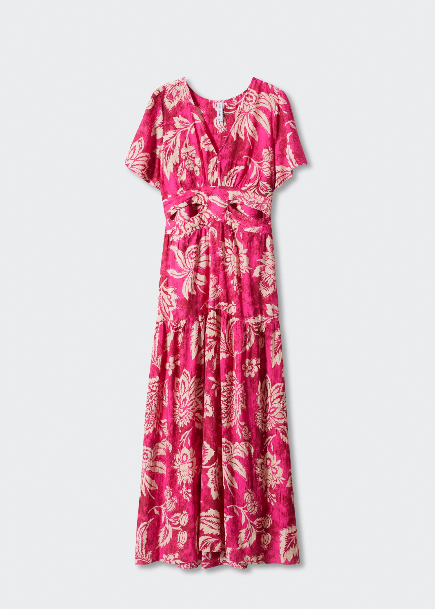 Vestido floral aberturas - Artículo sin modelo