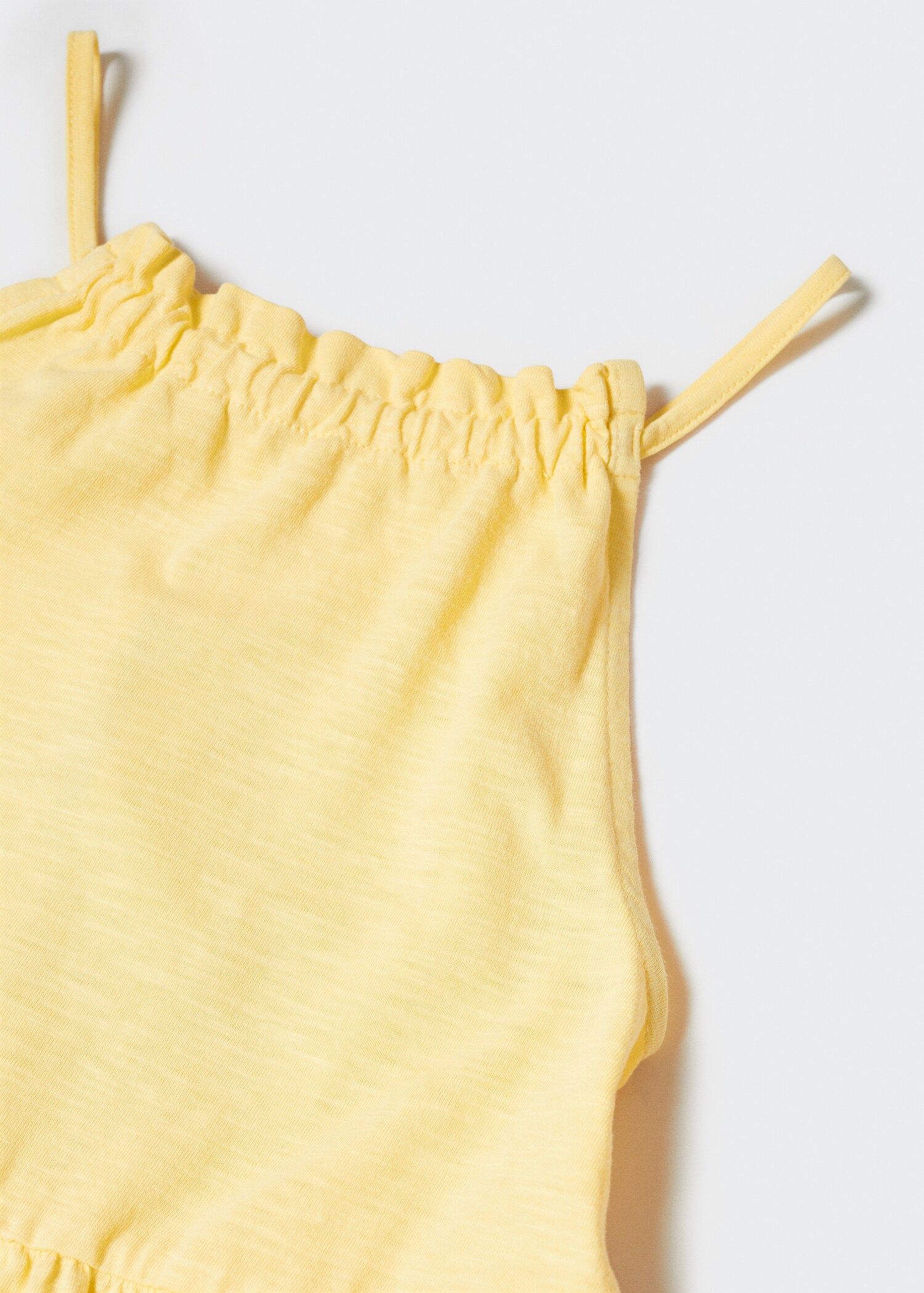 Frill cotton dress - Details of the article 8