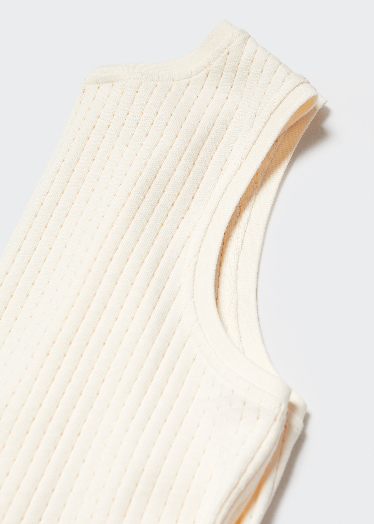 Openwork details knit top - Details of the article 8