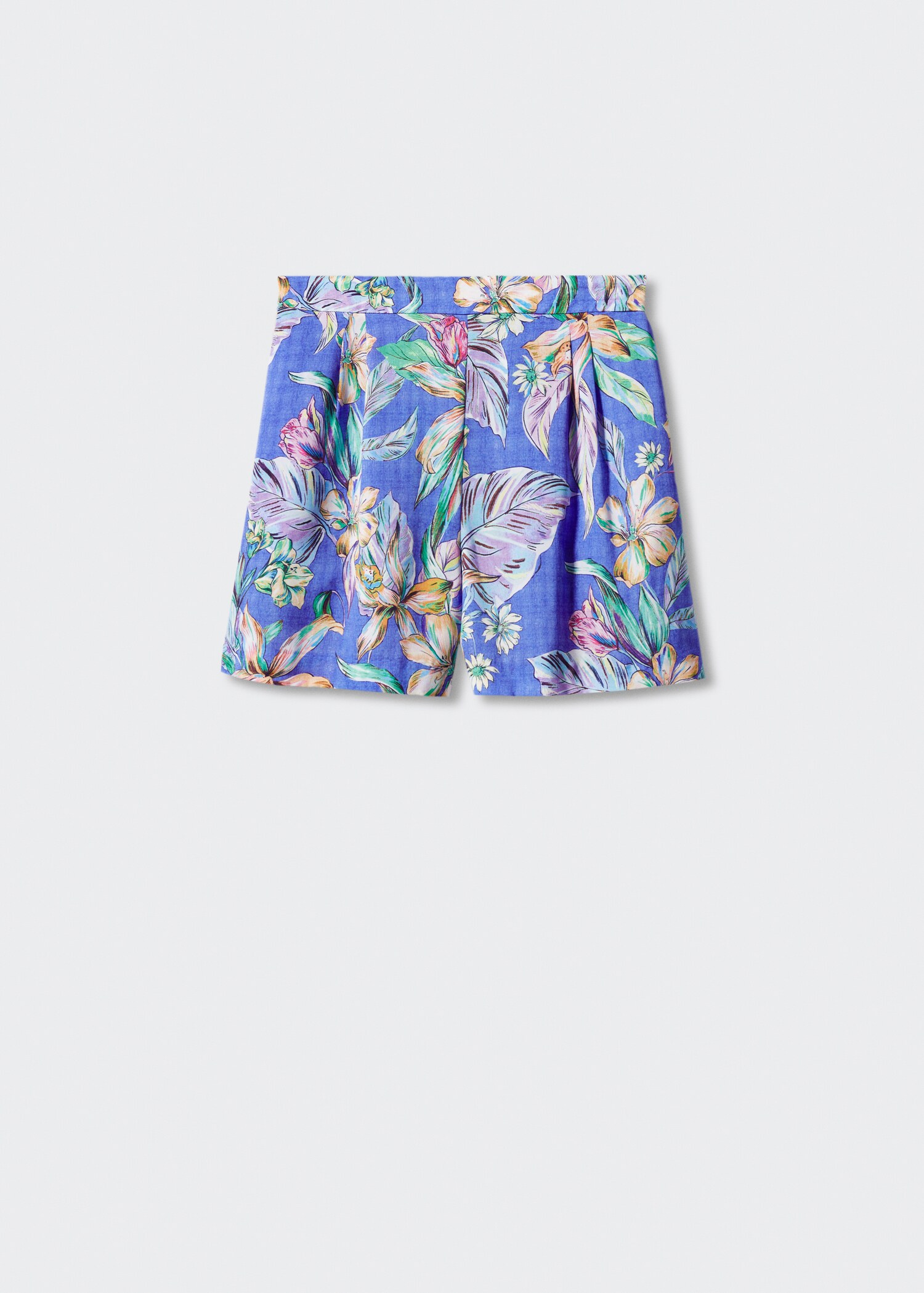 Short imprimé tropical - Article sans modèle