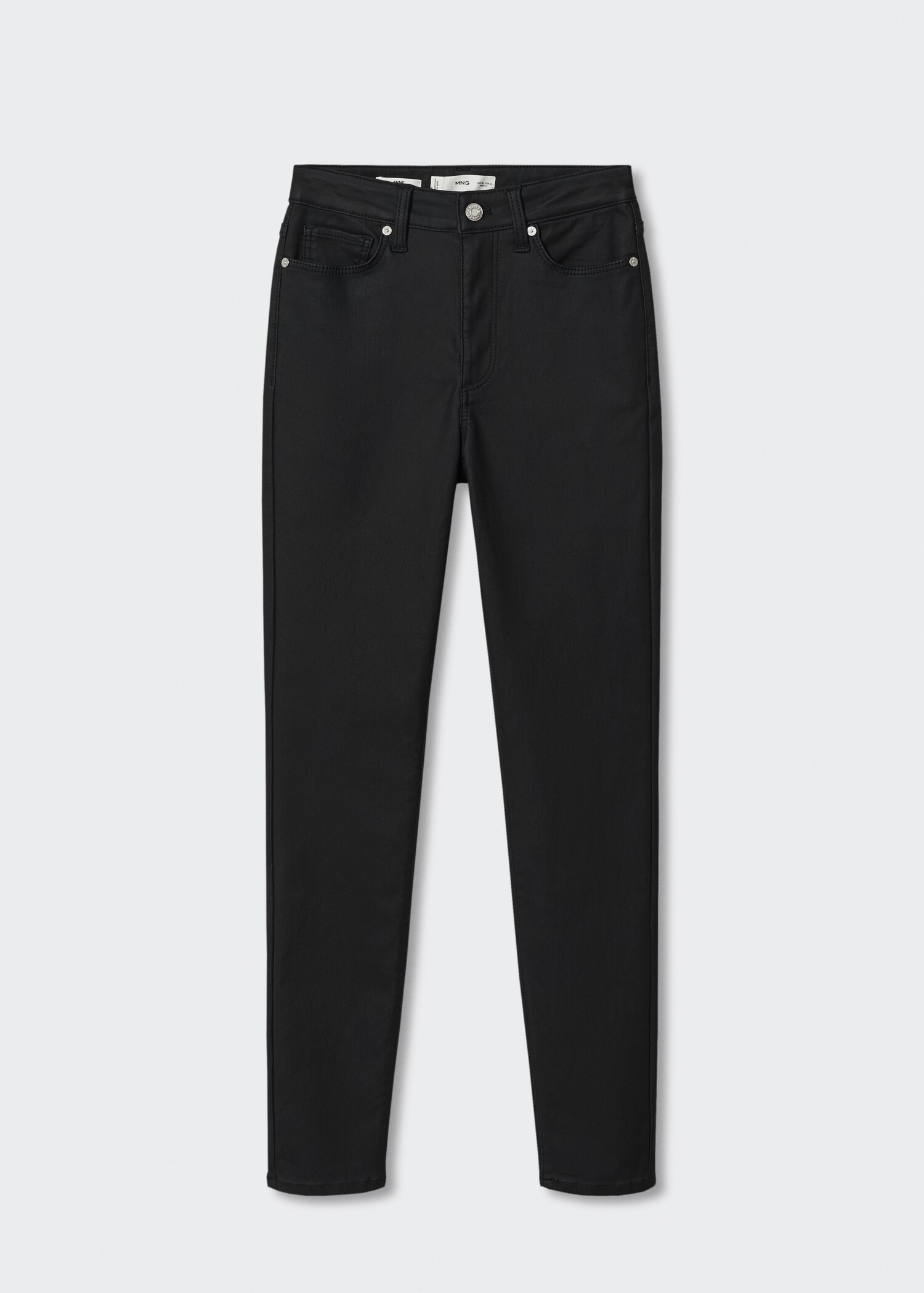 Jean skinny taille haute enduit - Article sans modèle