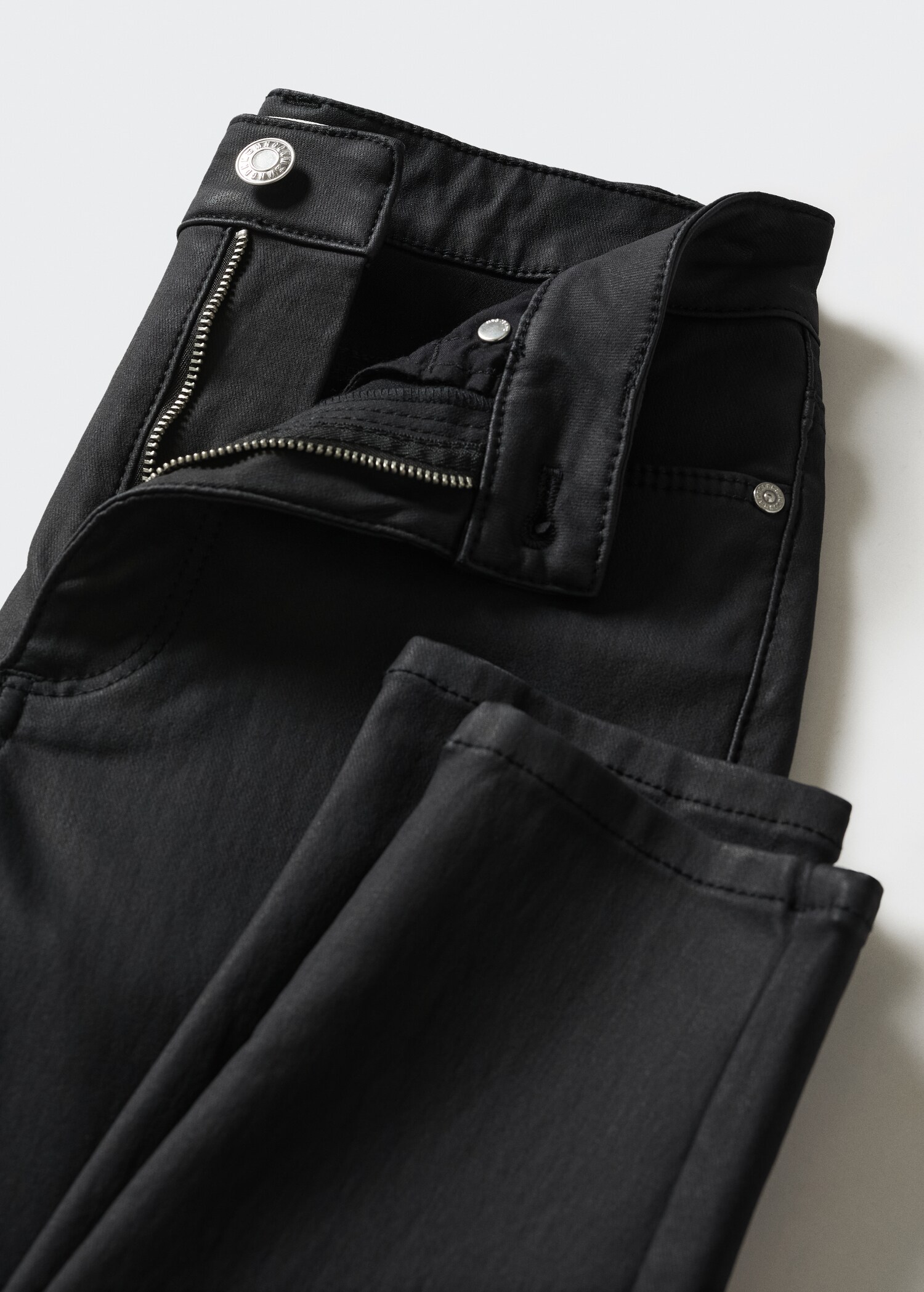 Jean skinny taille haute enduit - Détail de l'article 8
