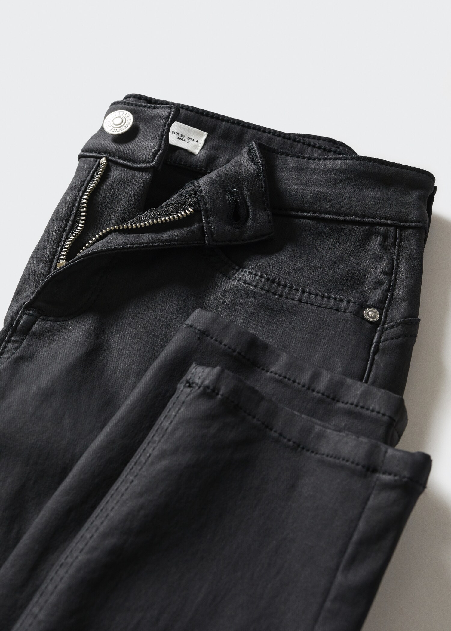 Jean skinny push-up enduit - Détail de l'article 8