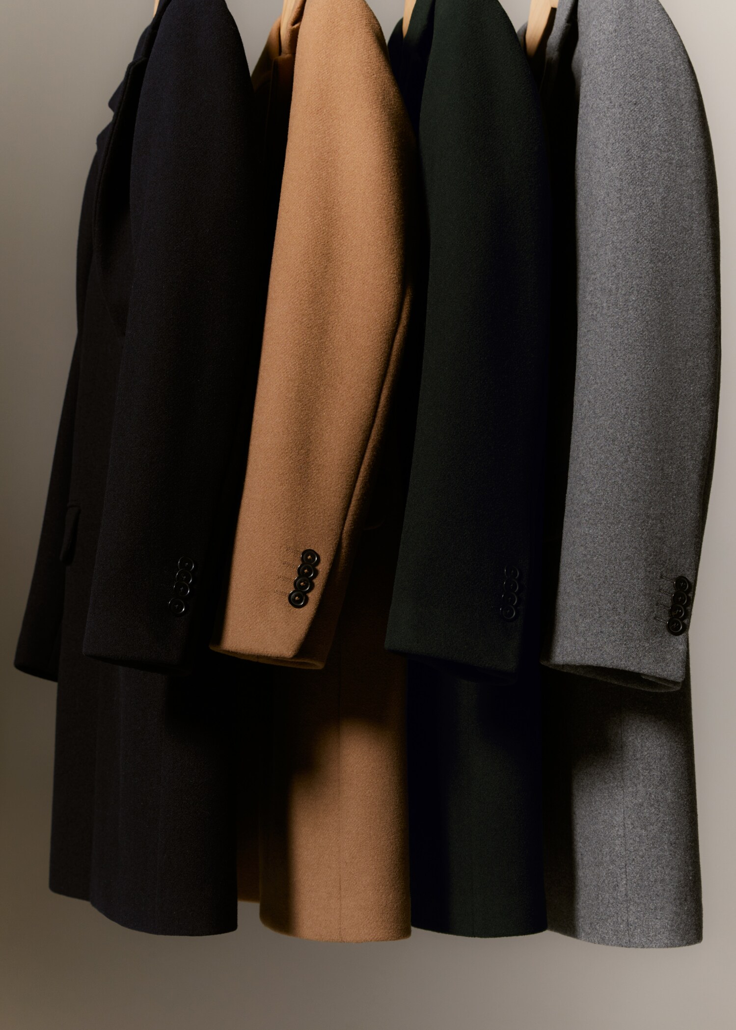 Manteau long laine recyclée - Détail de l'article 7
