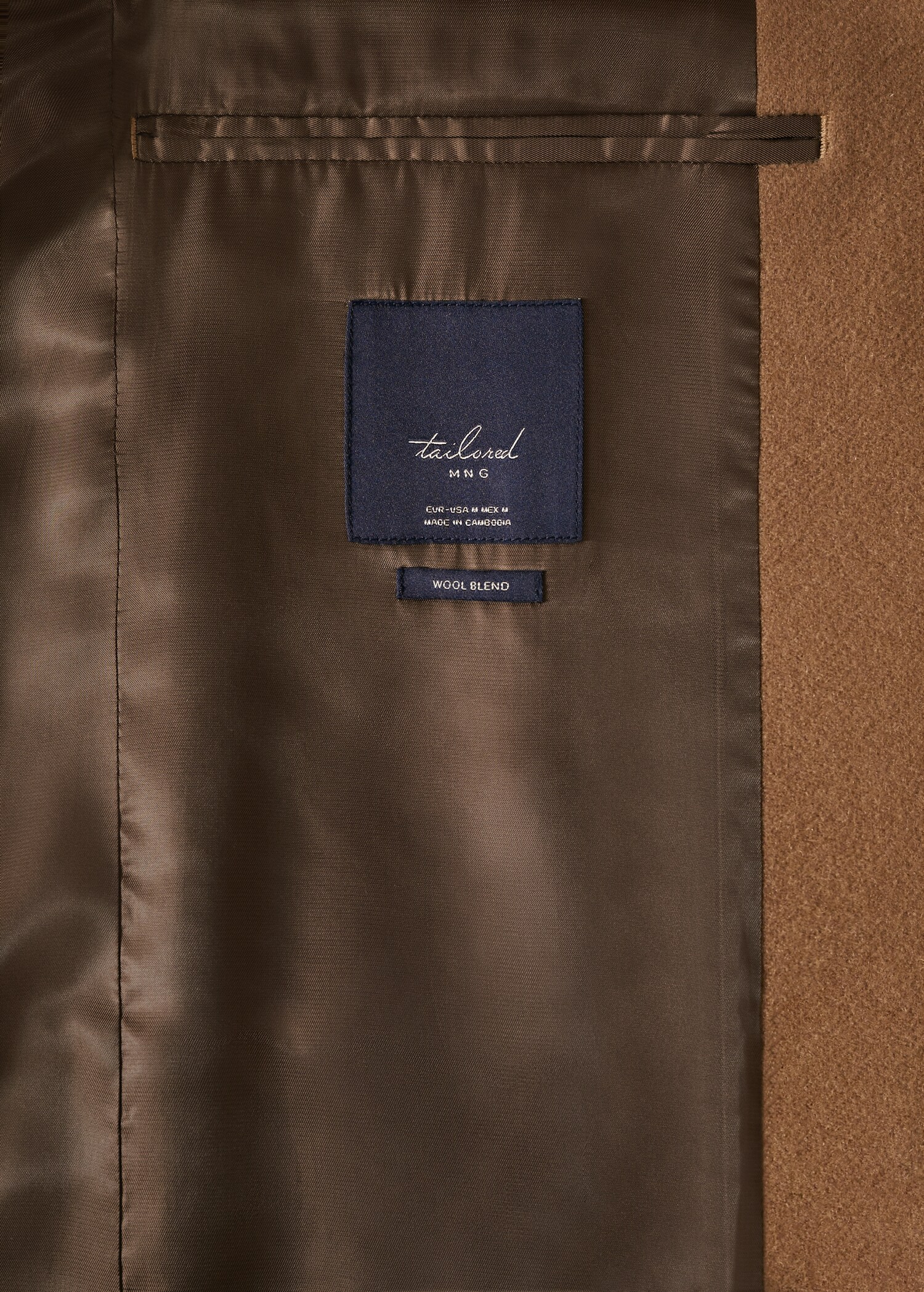 Manteau long laine recyclée - Détail de l'article 8